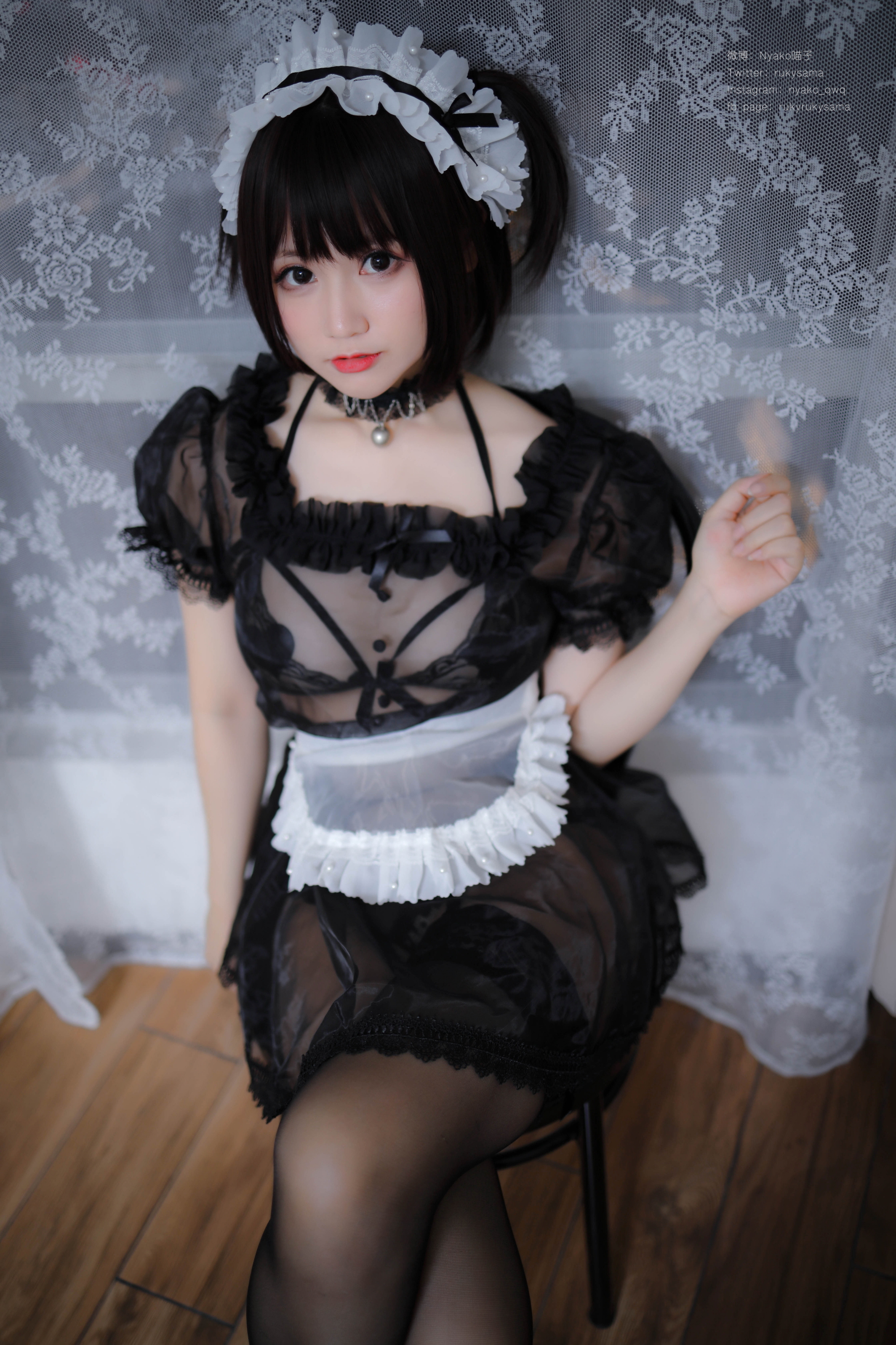 图片[66]-Nyako喵子 NO.016 – メイドーさんは働[128P+8V980M]-六色网