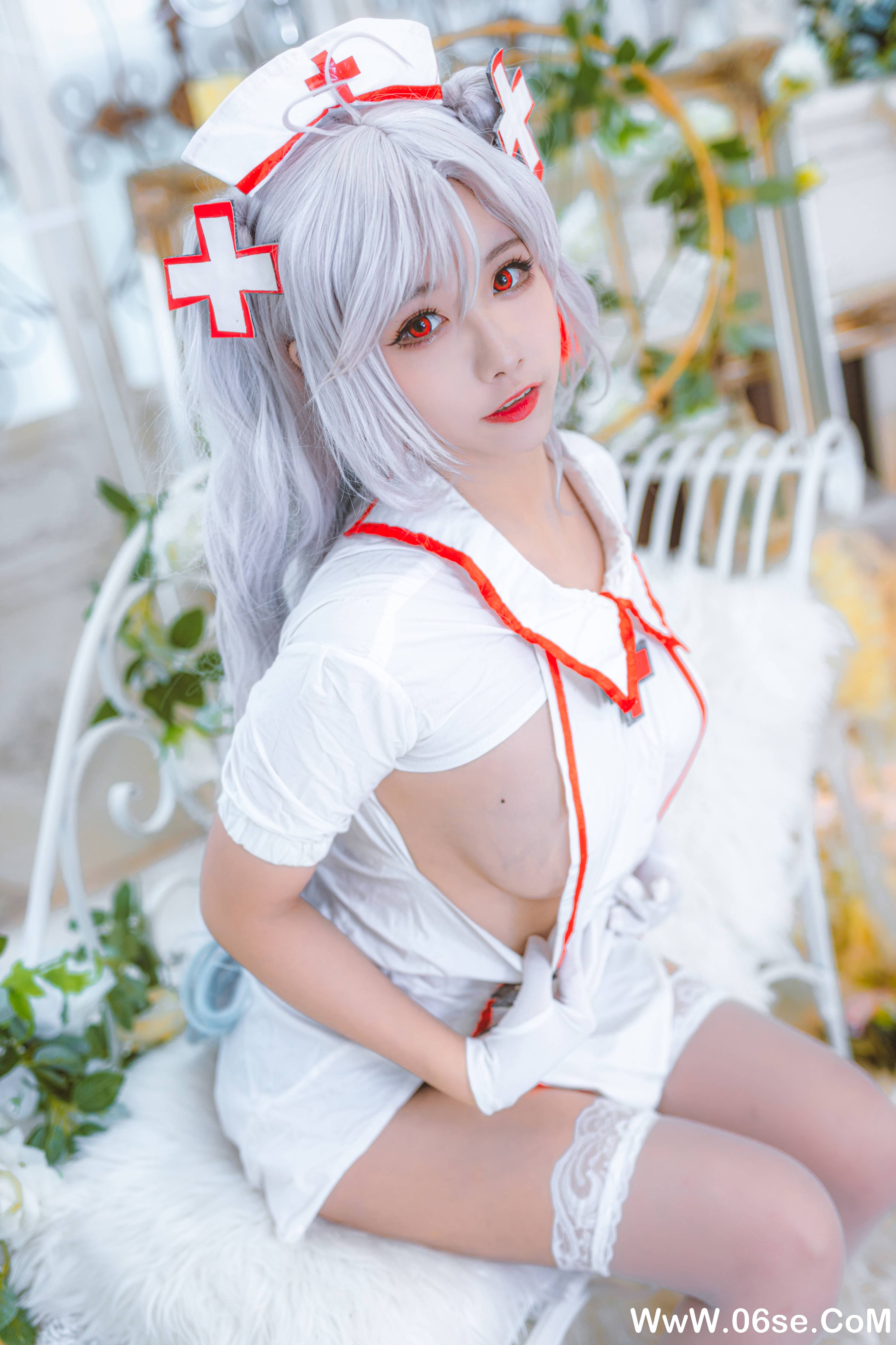 图片[5]-Momoko葵葵 NO.033 — 欧根之护士[21P128M]-六色网