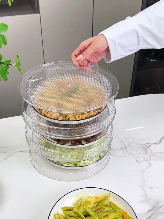 居家必备好物！防蚊防蝇菜罩子来袭，餐桌剩菜防护超安心