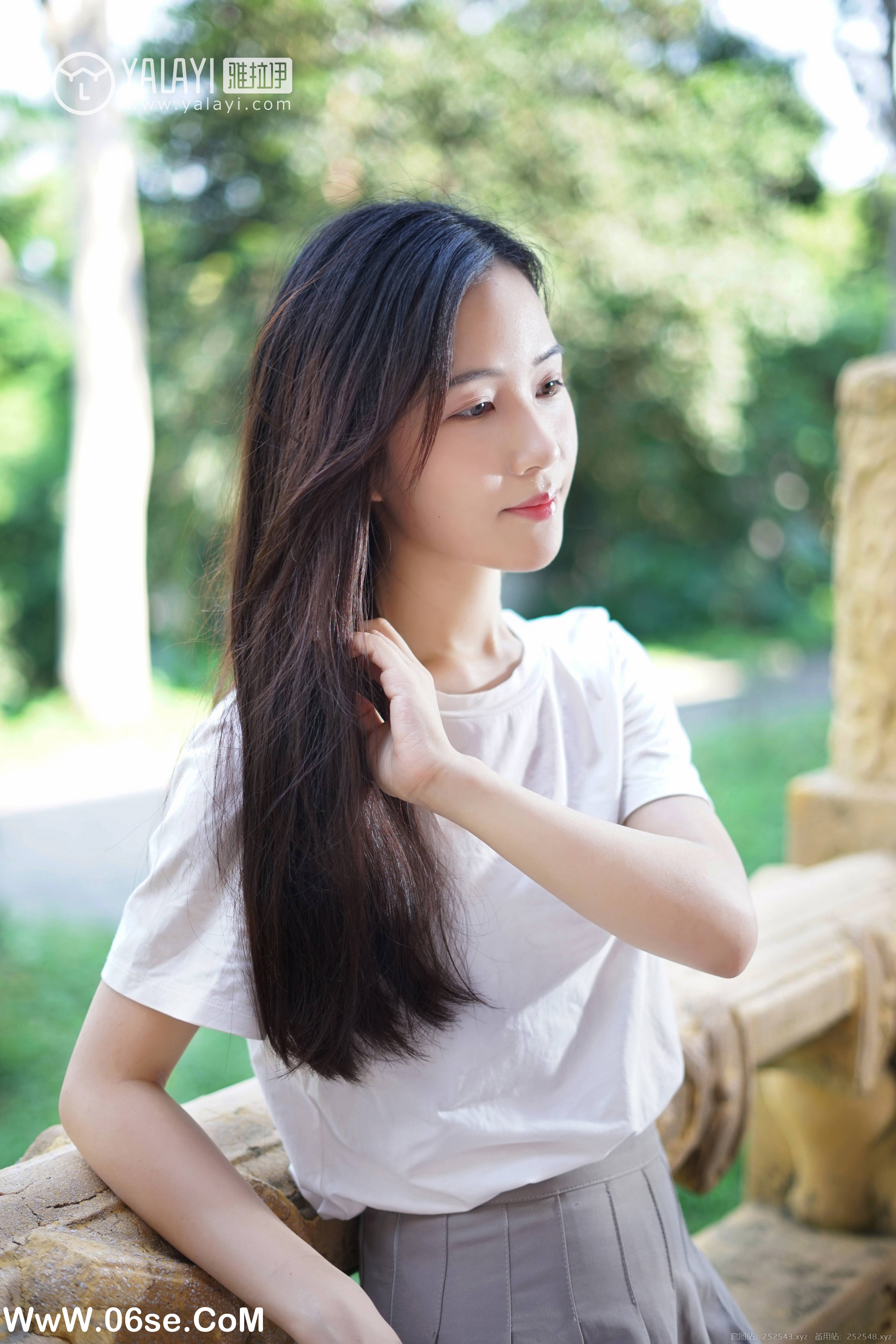 图片[4]-[YALAYI雅拉伊] NO.027 校园邂逅 卡柔-六色网