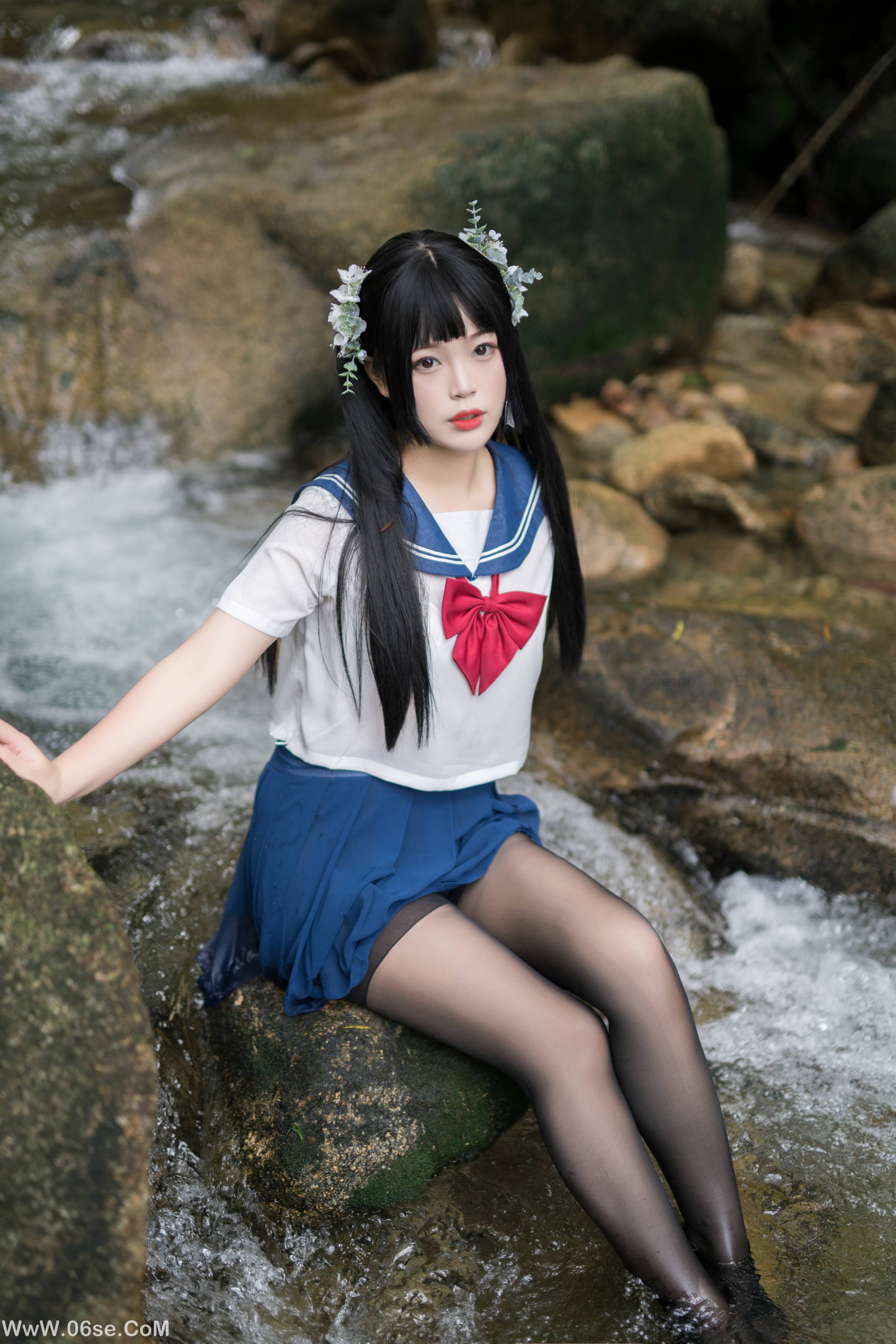 图片[50]-白烨 NO.001 湿身JK水下版[98P+2V1.76G]-六色网