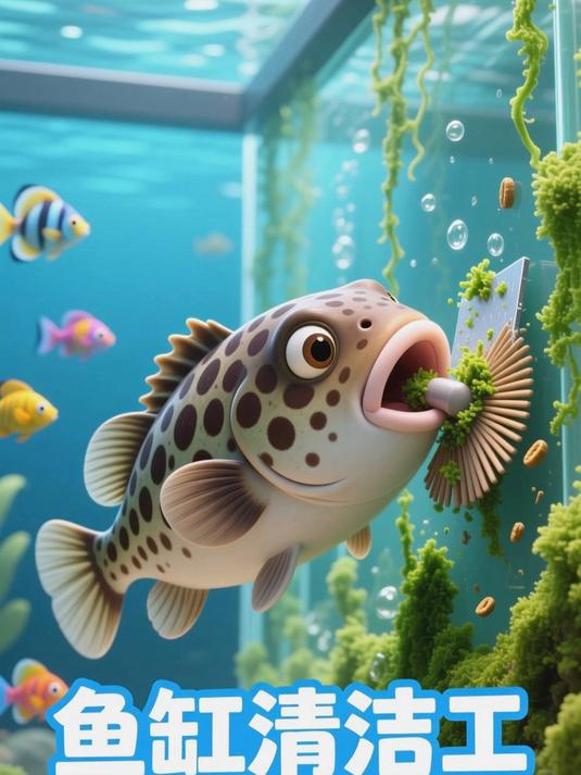 为什么清道夫鱼能清理鱼缸的垃圾？