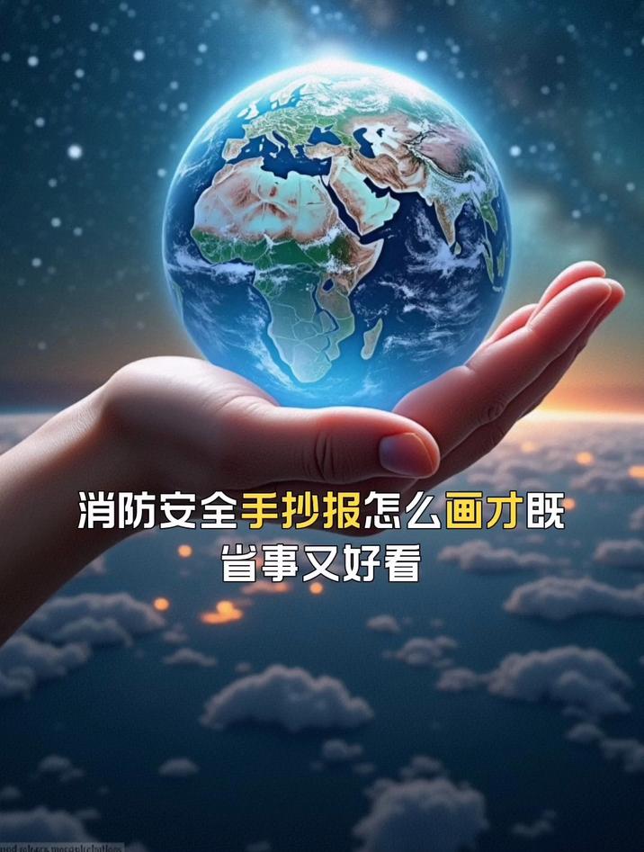 消防安全手抄报怎么画才既省事又好看