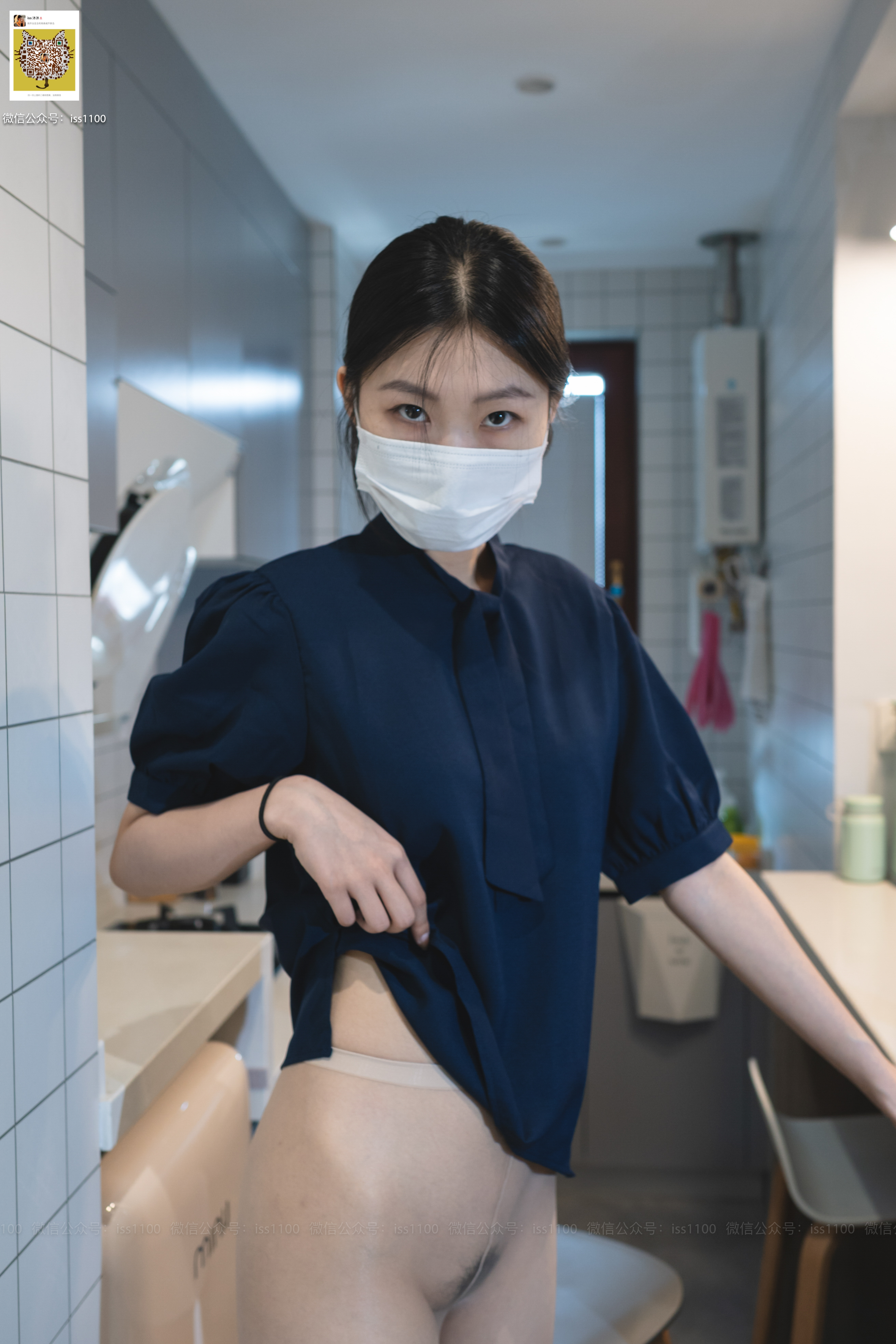 图片[64]-ISS公众号系列 – 美晗 蓝色衬衫[101P+1V599M]-六色网