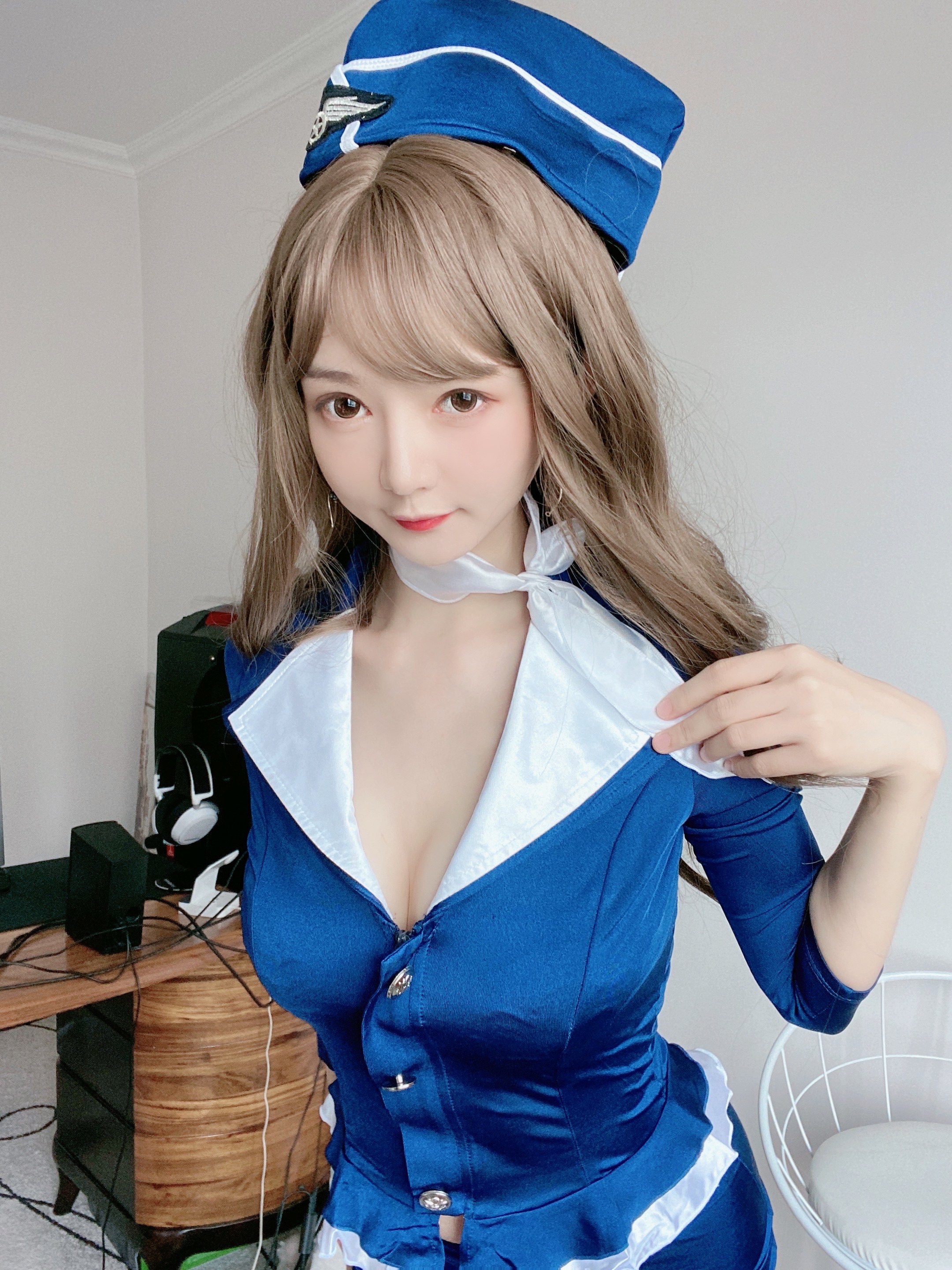 图片[17]-51酱 NO.007 — 蓝色制服装[35P+3V115M]-六色网
