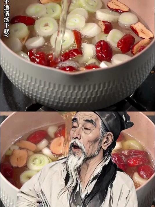葱白配红枣这么好？葱白生姜红糖水