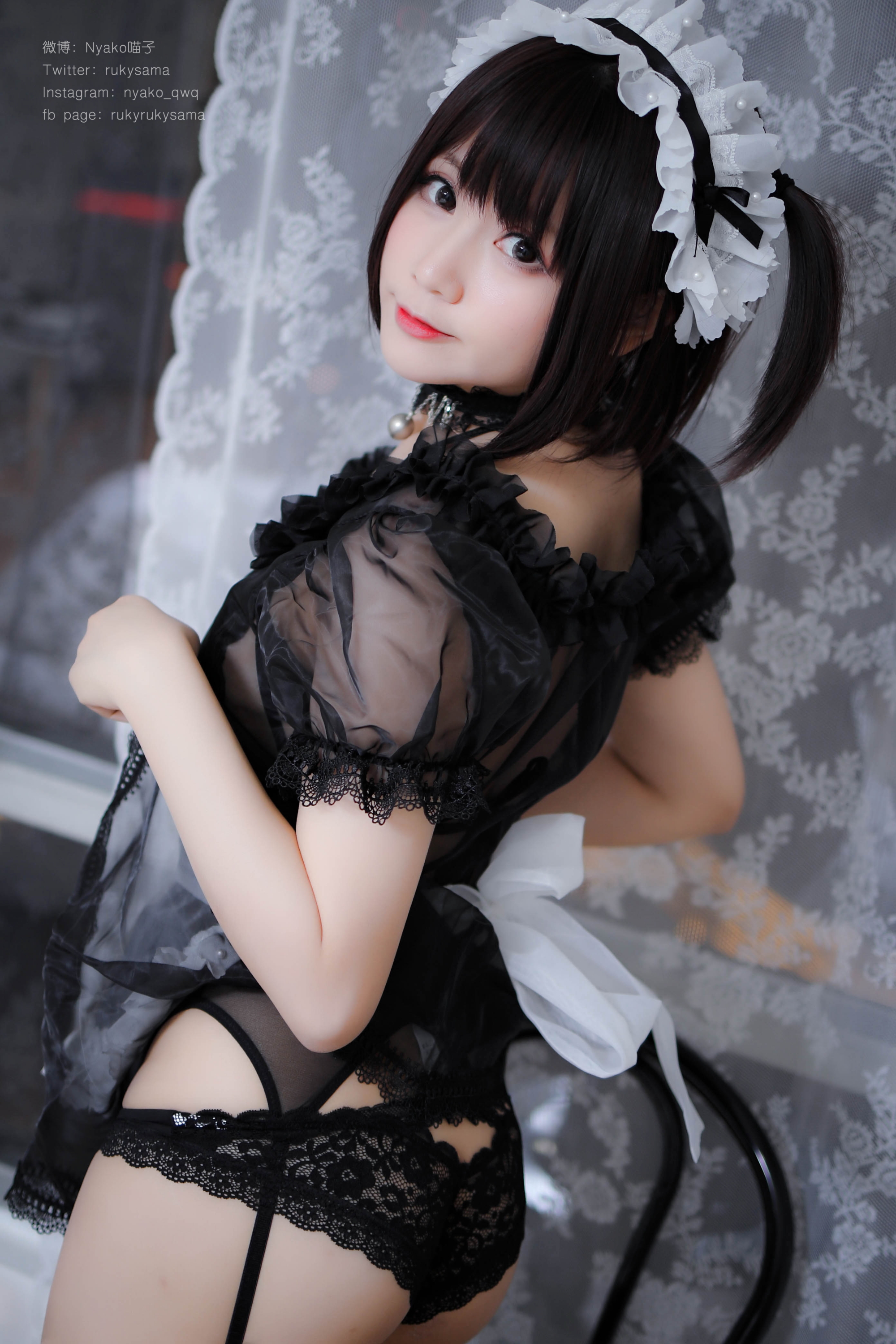 图片[61]-Nyako喵子 NO.016 – メイドーさんは働[128P+8V980M]-六色网