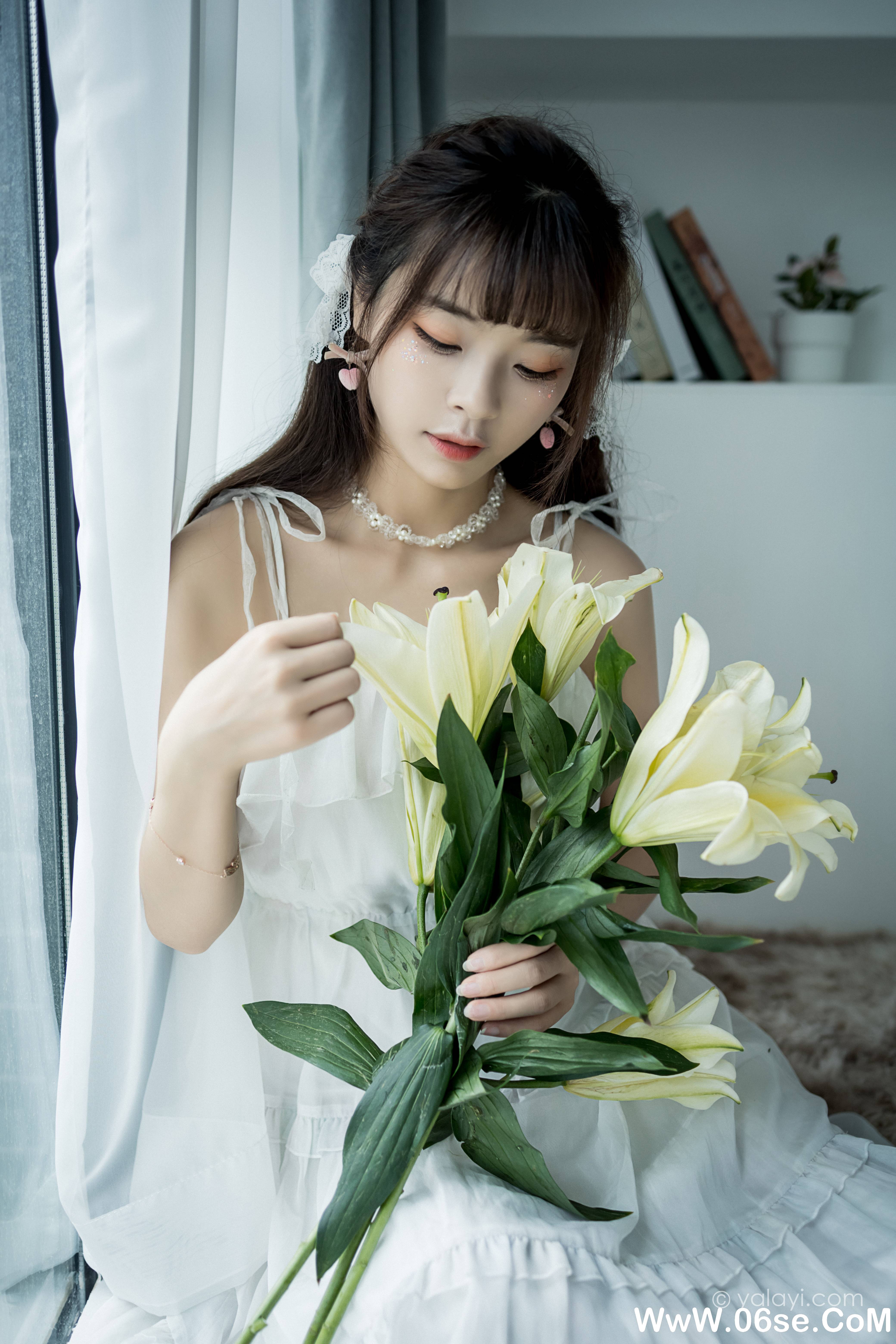 图片[35]-[YALAYI雅拉伊] 2021.07.19 NO.816 程小蝶《白色恋人》[40+1P436M]-六色网