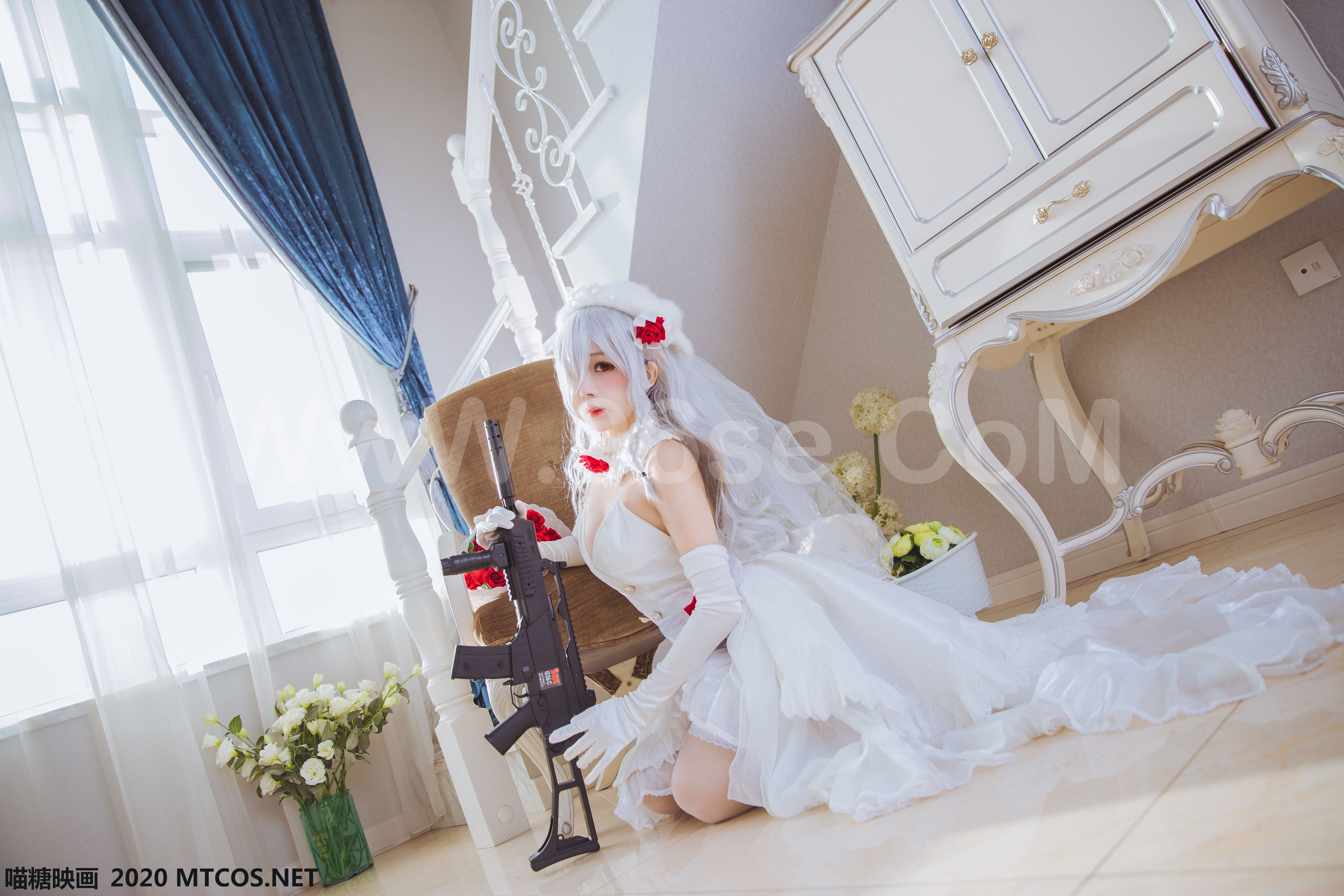 图片[29]-[MTCos] 喵糖映画 Vol.123 花嫁COS-六色网