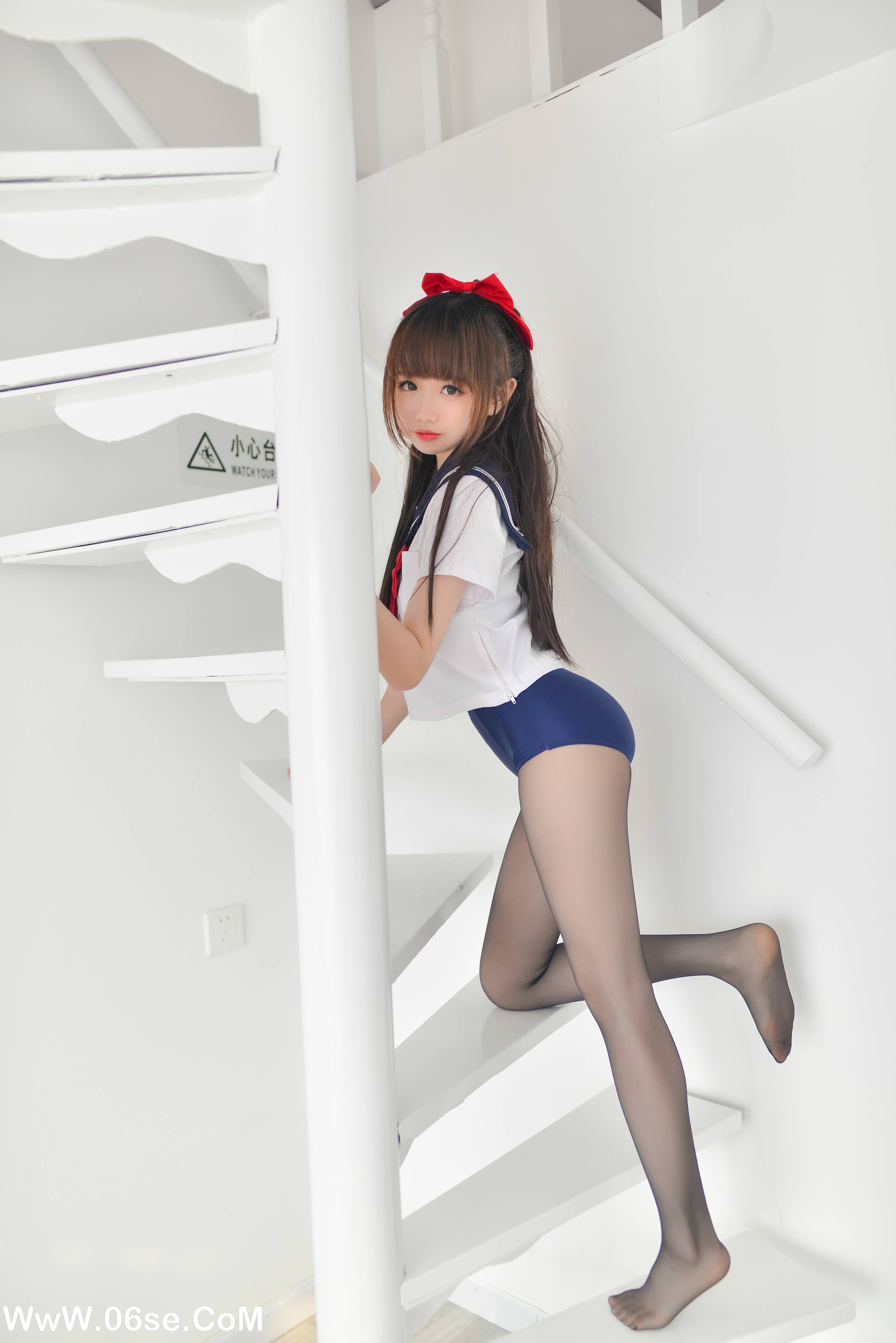图片[7]-Cos小姐姐雪琪 NO.041 – 黑丝JK死库水 [46P392M]-六色网
