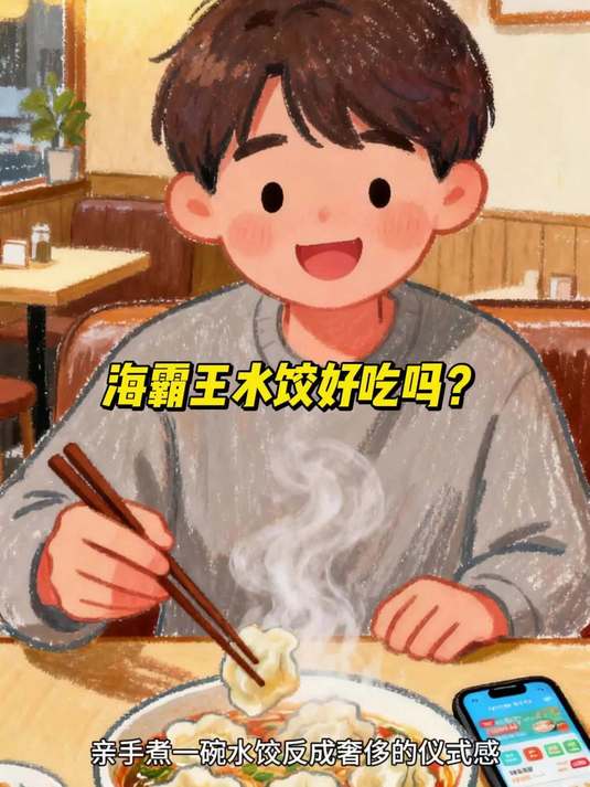 海霸王水饺好吃吗？清汤水饺也能吃出仪式感
