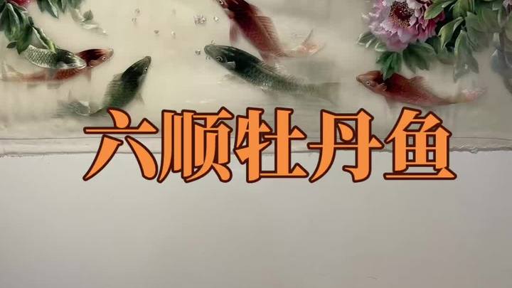 1.1米画芯精品牡丹鱼问世|苏绣挂画