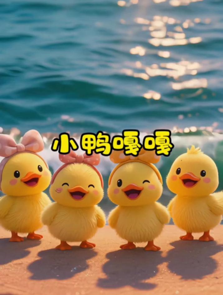 0-9岁早教启蒙儿歌《小鸭嘎嘎》