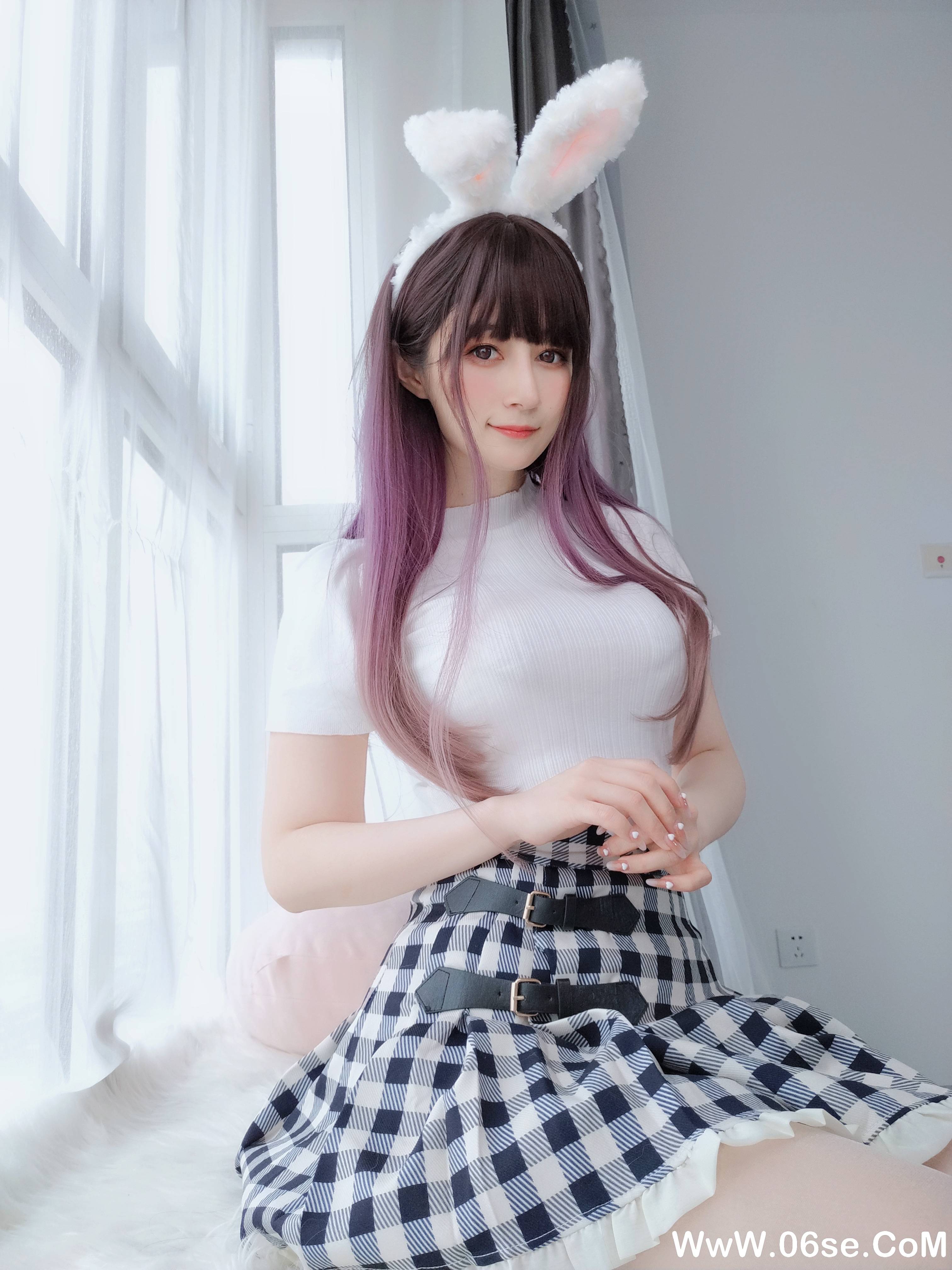 图片[91]-Coser小姐姐白银 NO.152 — 白丝兔女郎[168P+7V1.19G]-六色网