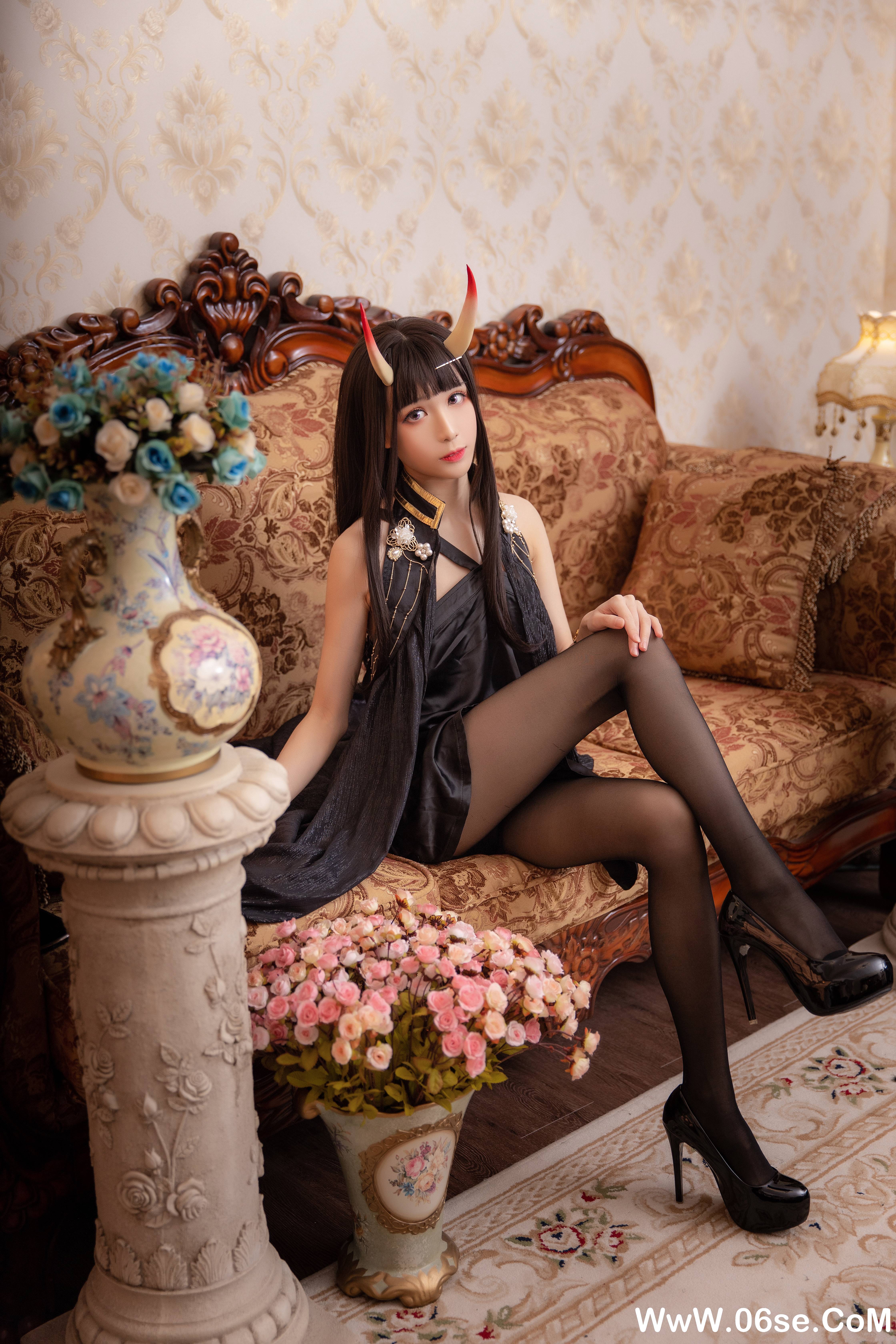 Tomoyo酱 NO.002 — 碧蓝 能代礼服[12P271M]-六色网