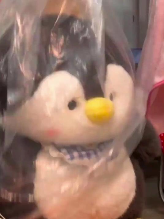 可爱小企鹅抱枕 女生毛绒玩具儿童生日公仔