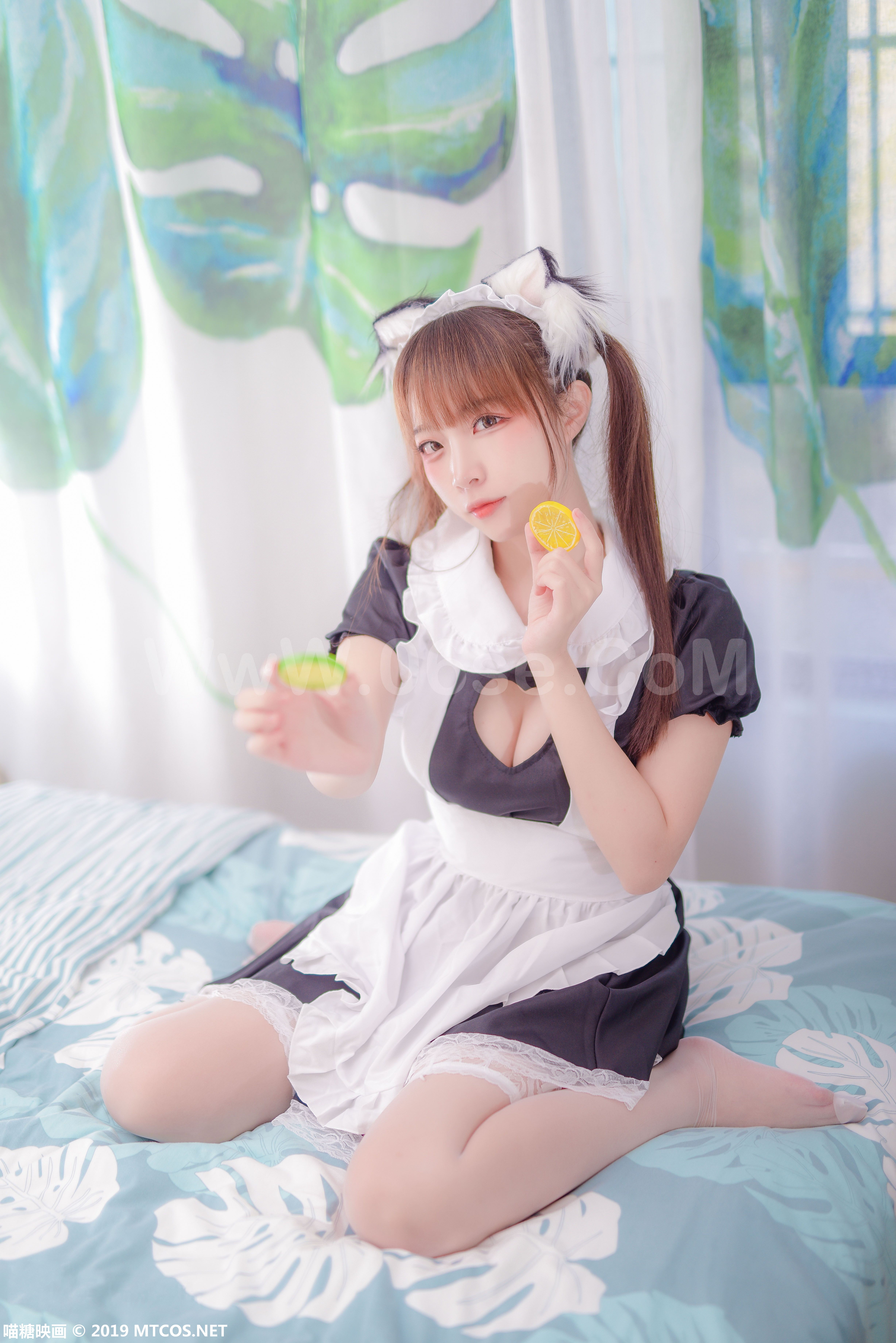 图片[18]-[MTCos] 喵糖映画 Vol.049 二佐Nisa 猫耳女仆-六色网