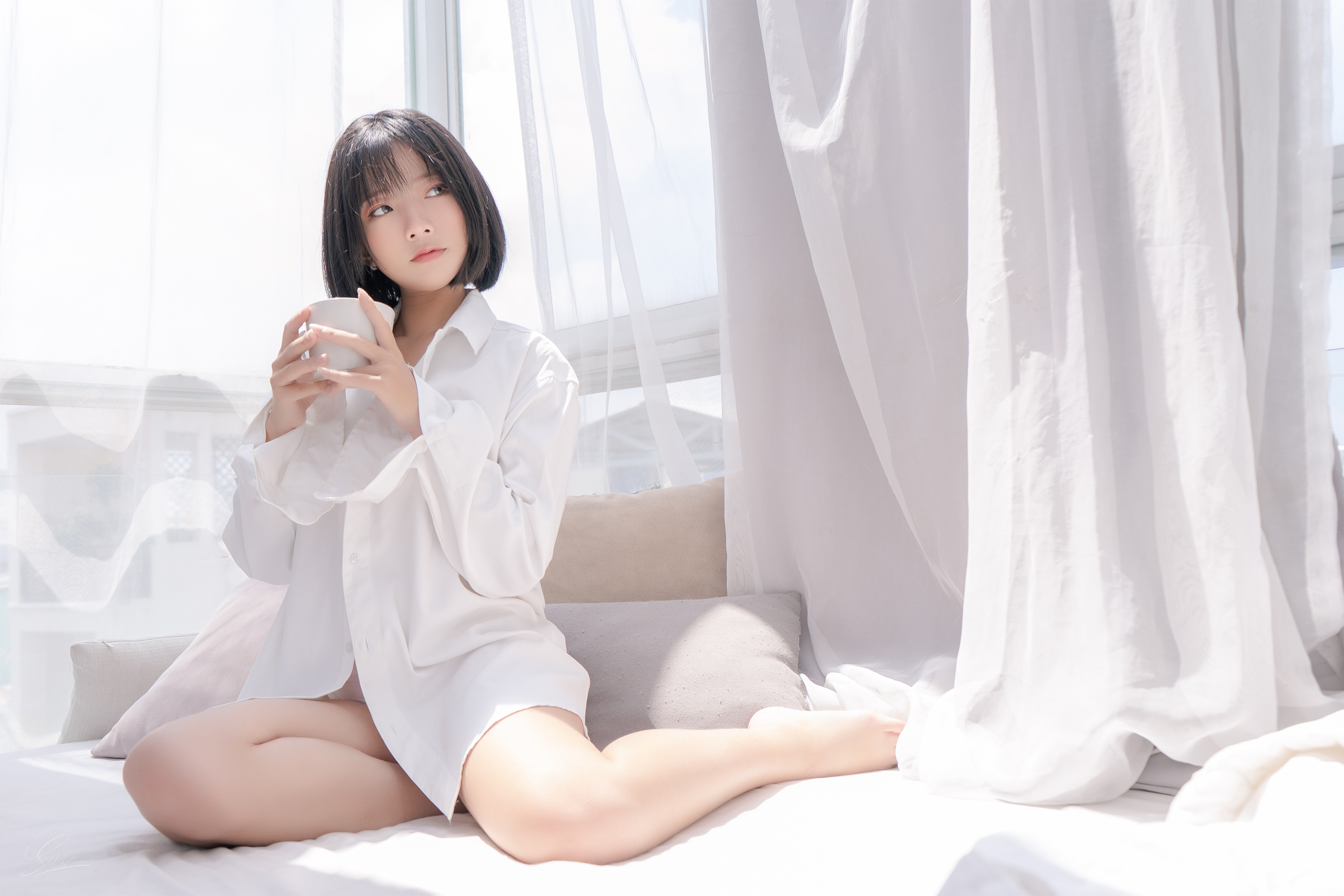 图片[21]-Messie Huang写真 NO.004 — Boyfriend’s shirt[26P60M]-六色网