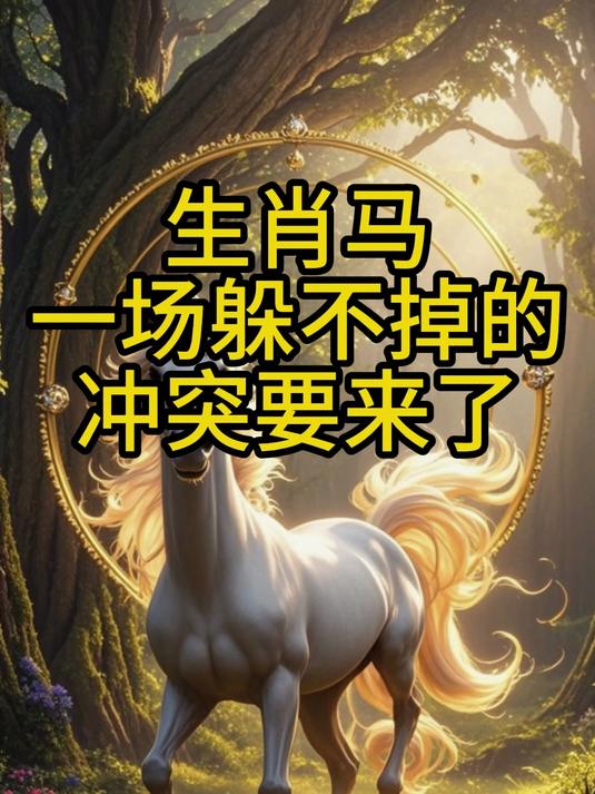 生肖马一场躲不掉的冲突要来了