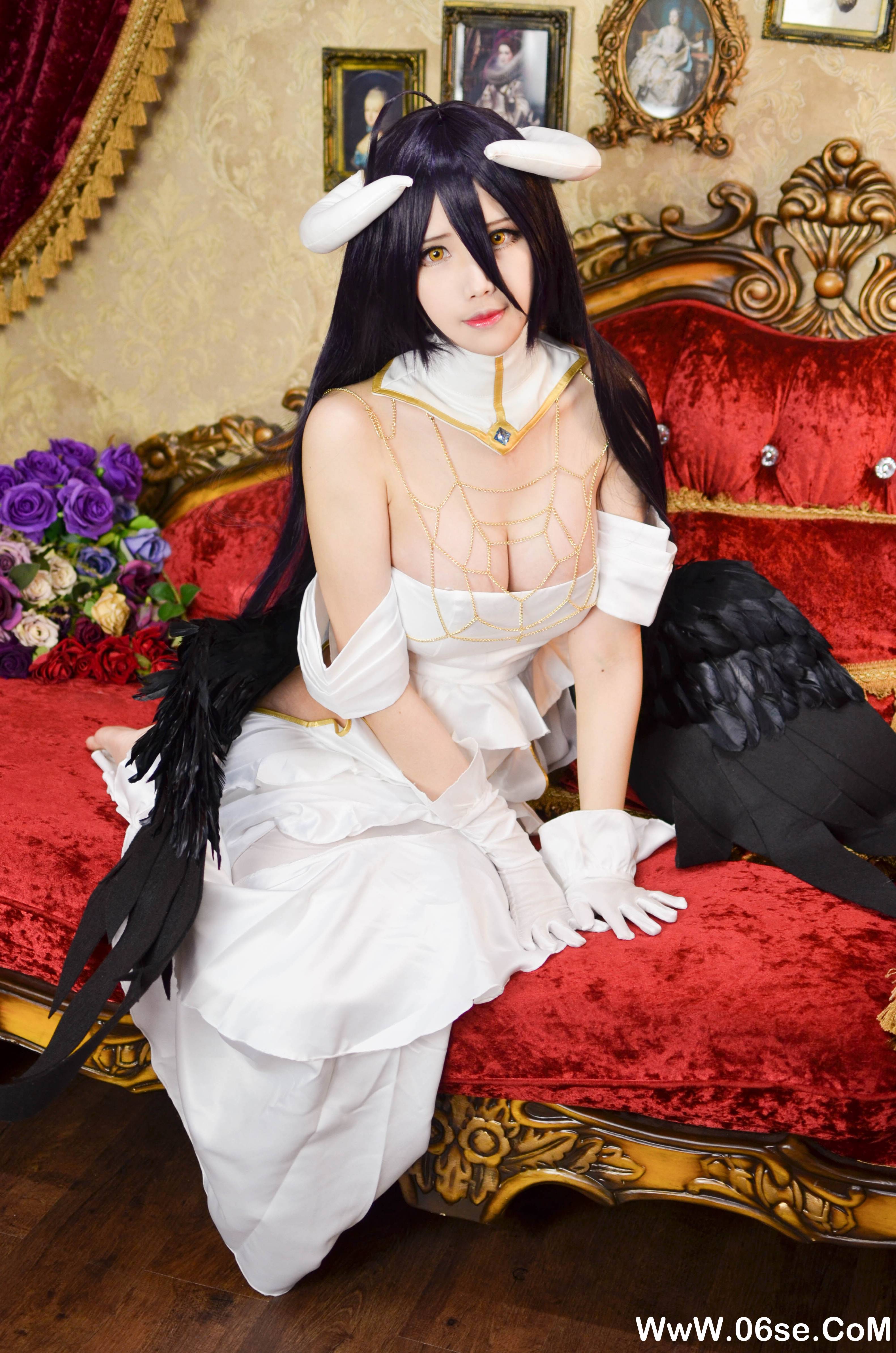 图片[24]-Coser萱-KaYa NO.083 – 《OVERLORD》アルベド Albedo[50P174M]-六色网