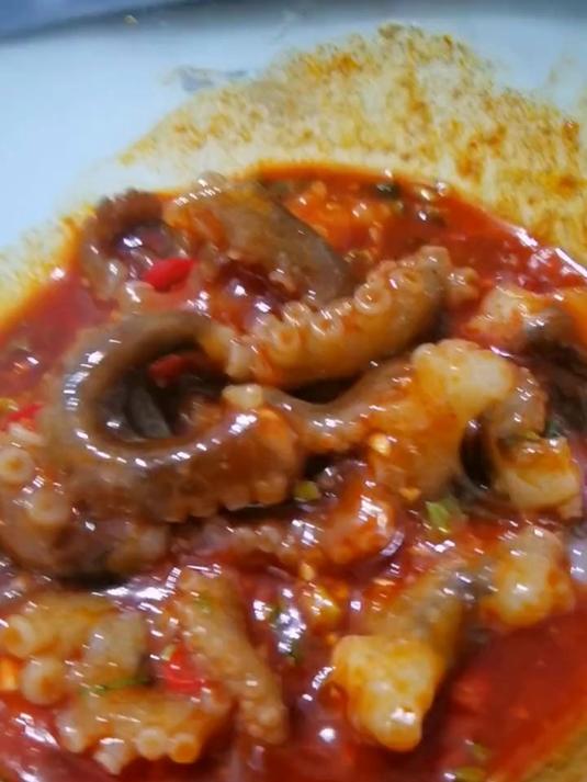 生拌八爪鱼你敢吃吗?