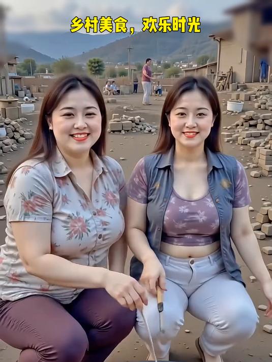 俩美女户外煮火锅,笑得肚子疼,这画面太治愈了