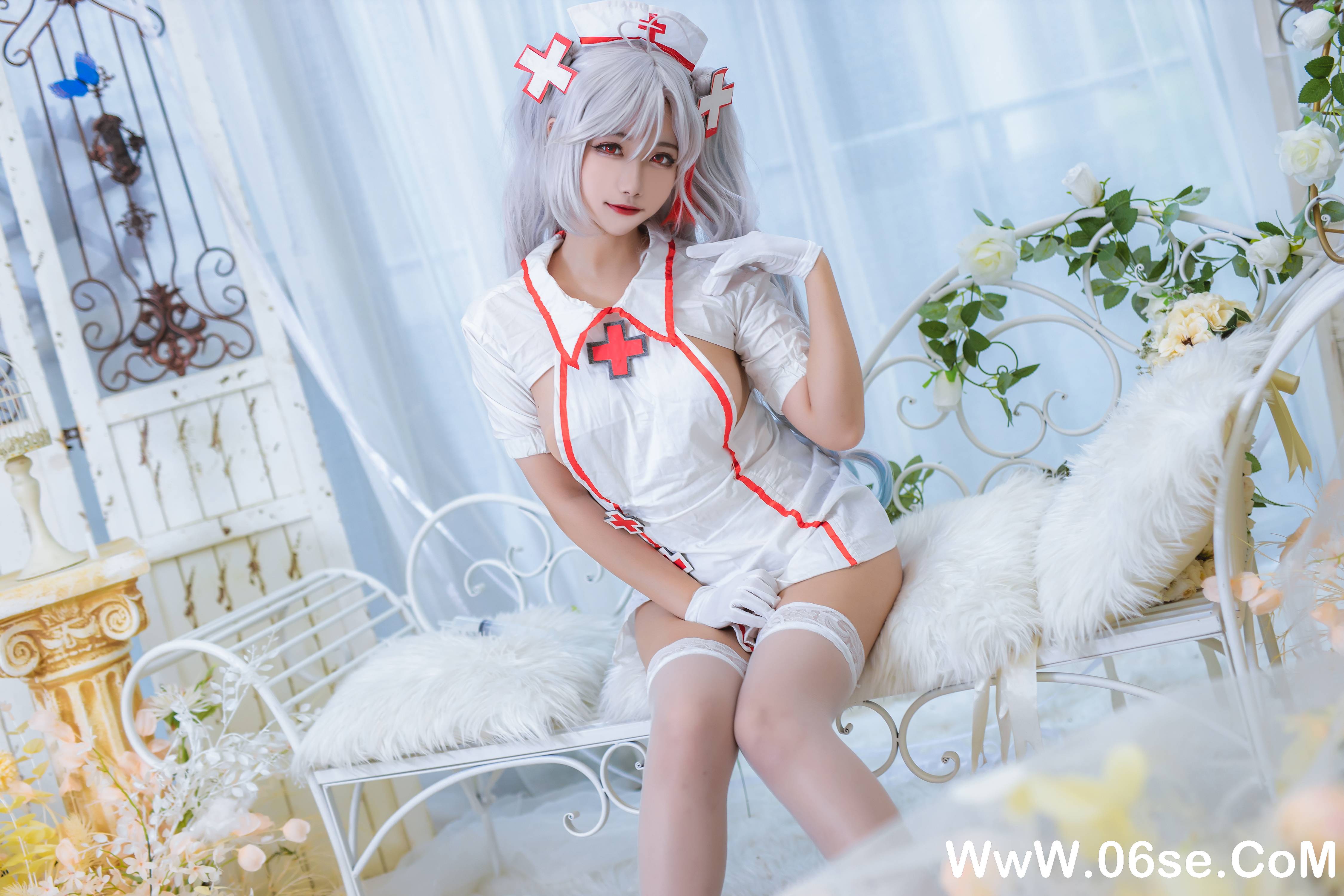 图片[19]-Momoko葵葵 NO.033 — 欧根之护士[21P128M]-六色网