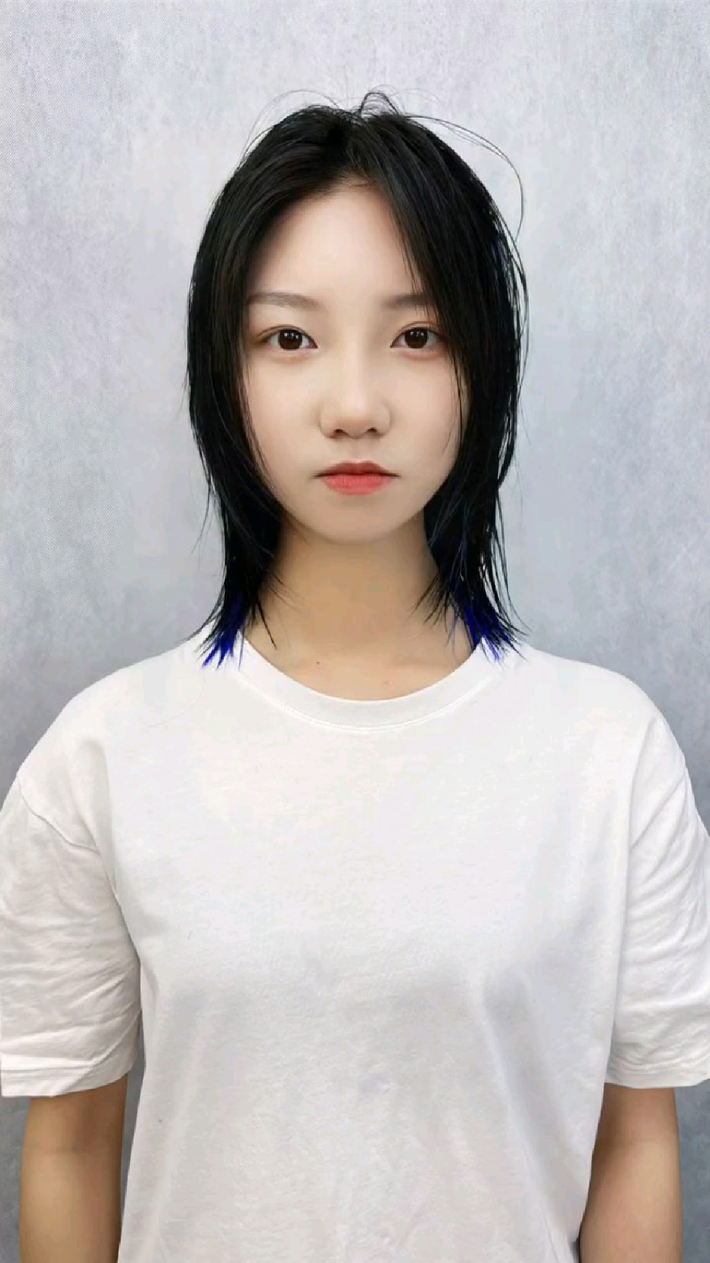 一款女士短发发型,柔美鲻鱼头,个性。