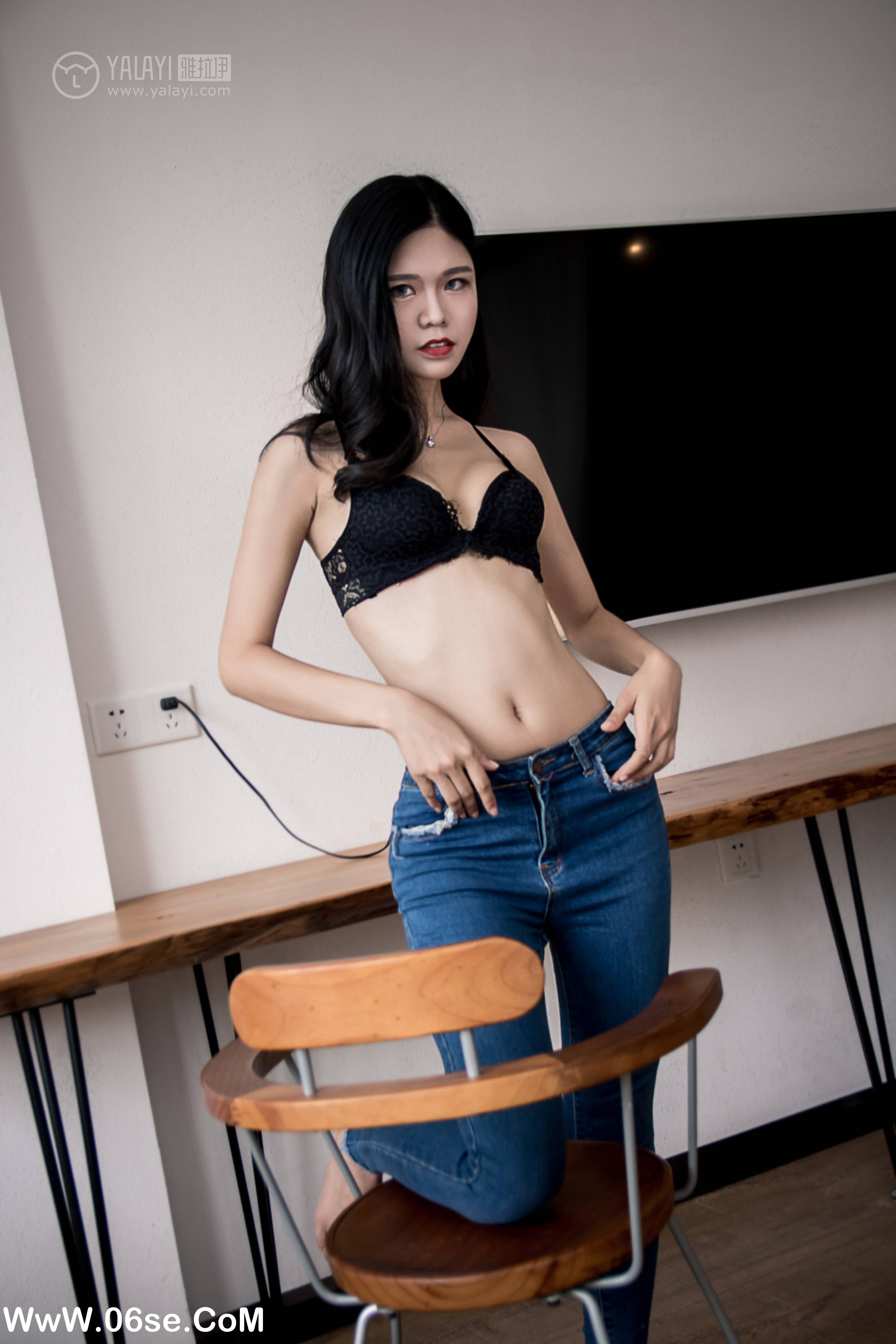 图片[8]-[YALAYI雅拉伊] NO.095 窥视 小灰-六色网