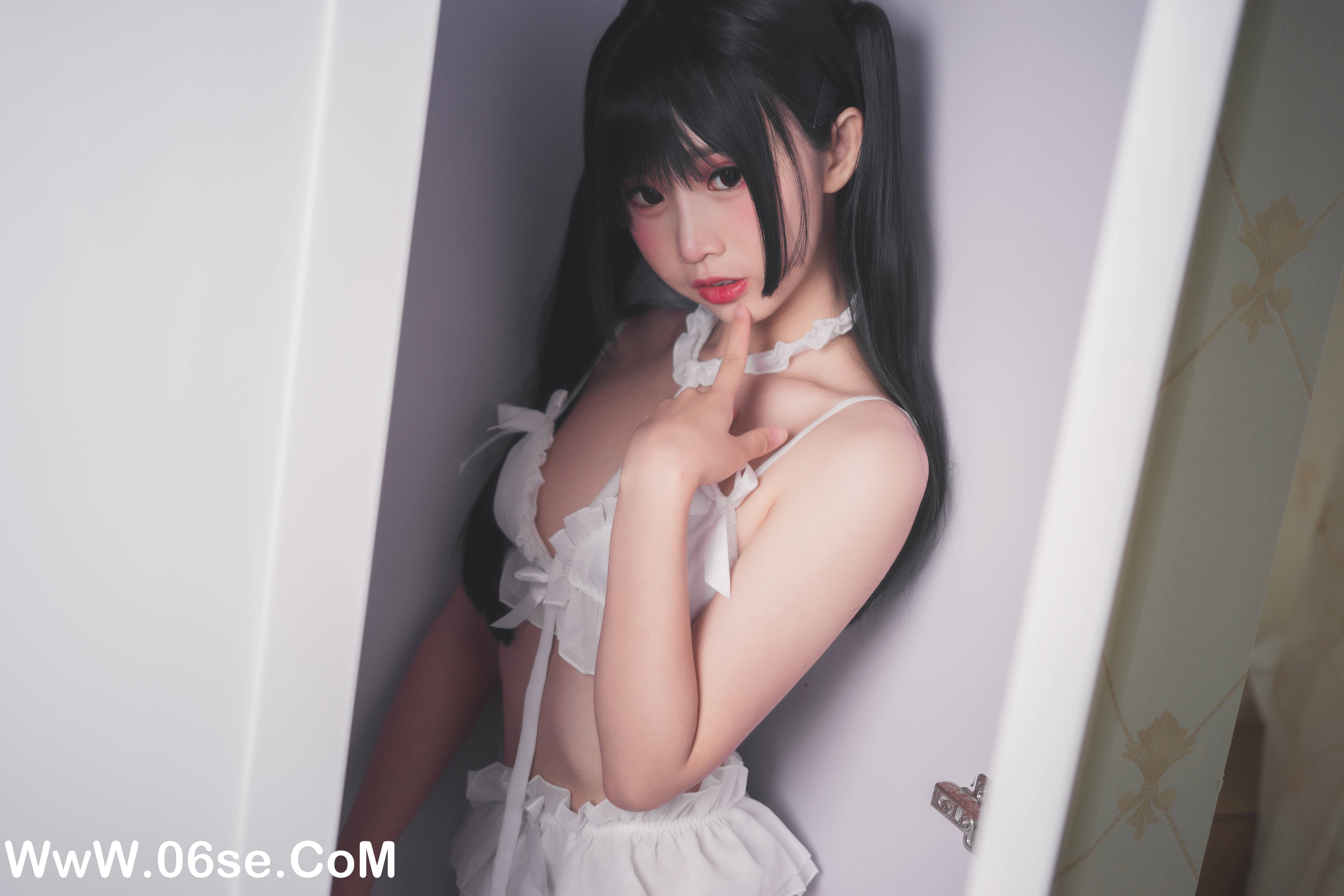 图片[15]-Coser面饼仙儿 NO.016 – 脑内少女 白内衣[17P171M]-六色网