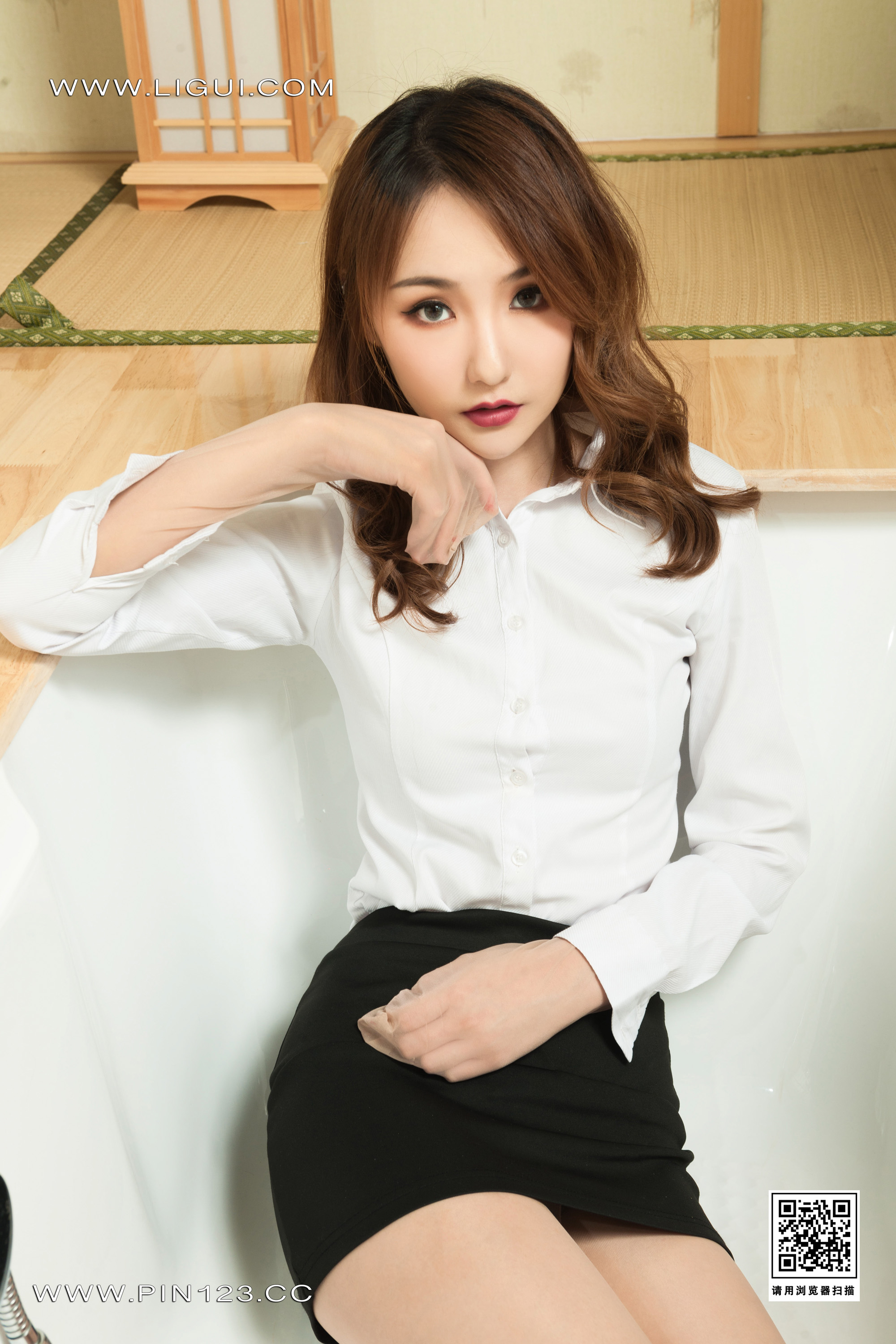 图片[25]-[Ligui丽柜] 2023.01.02 《香浴名莲》 心心-六色网