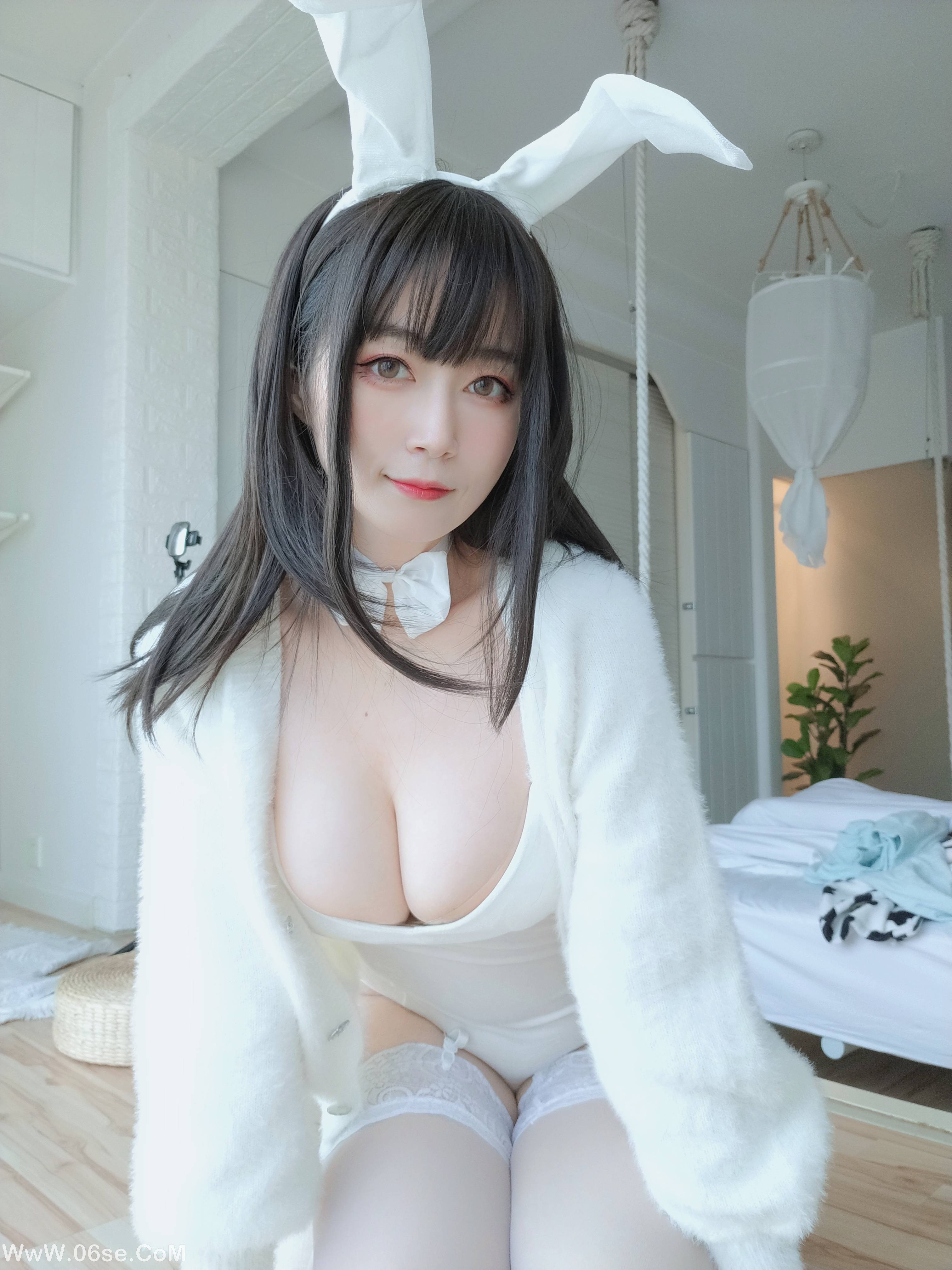 图片[2]-Coser小姐姐白银 NO.013 – 白丝兔子[108P+4V893M]-六色网