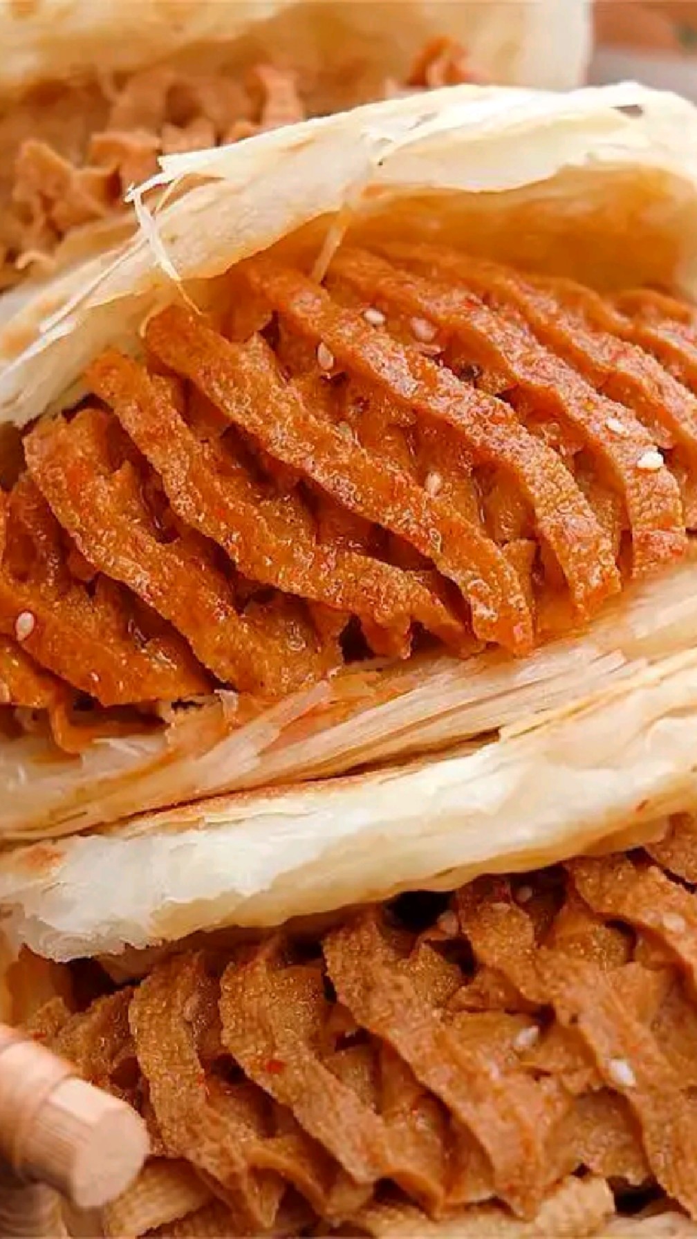 山西晋南油酥烧饼制作