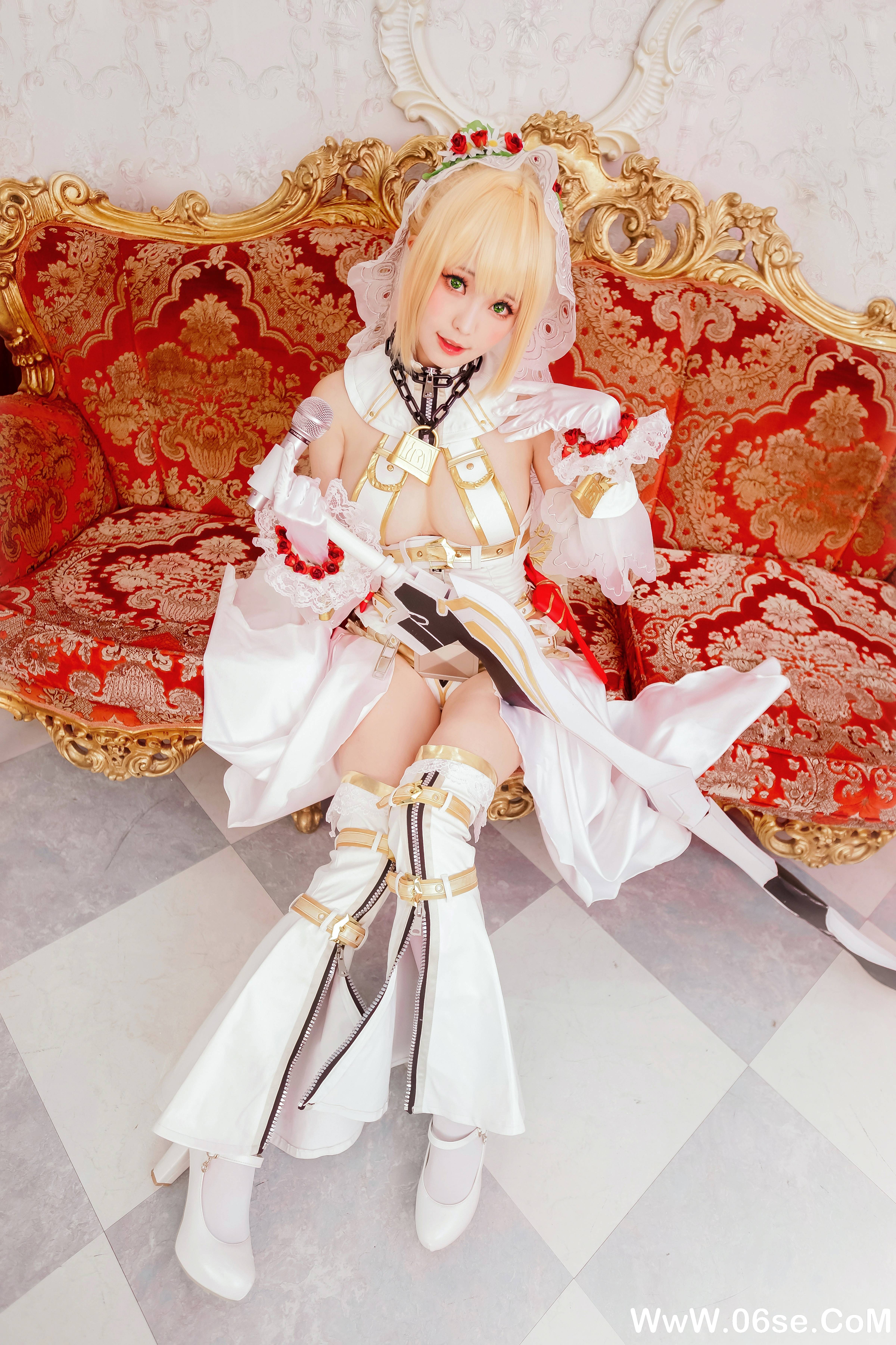 图片[8]-Ely_eee(ElyEE子) NO.027 — 尼禄 婚纱[12P70M]-六色网