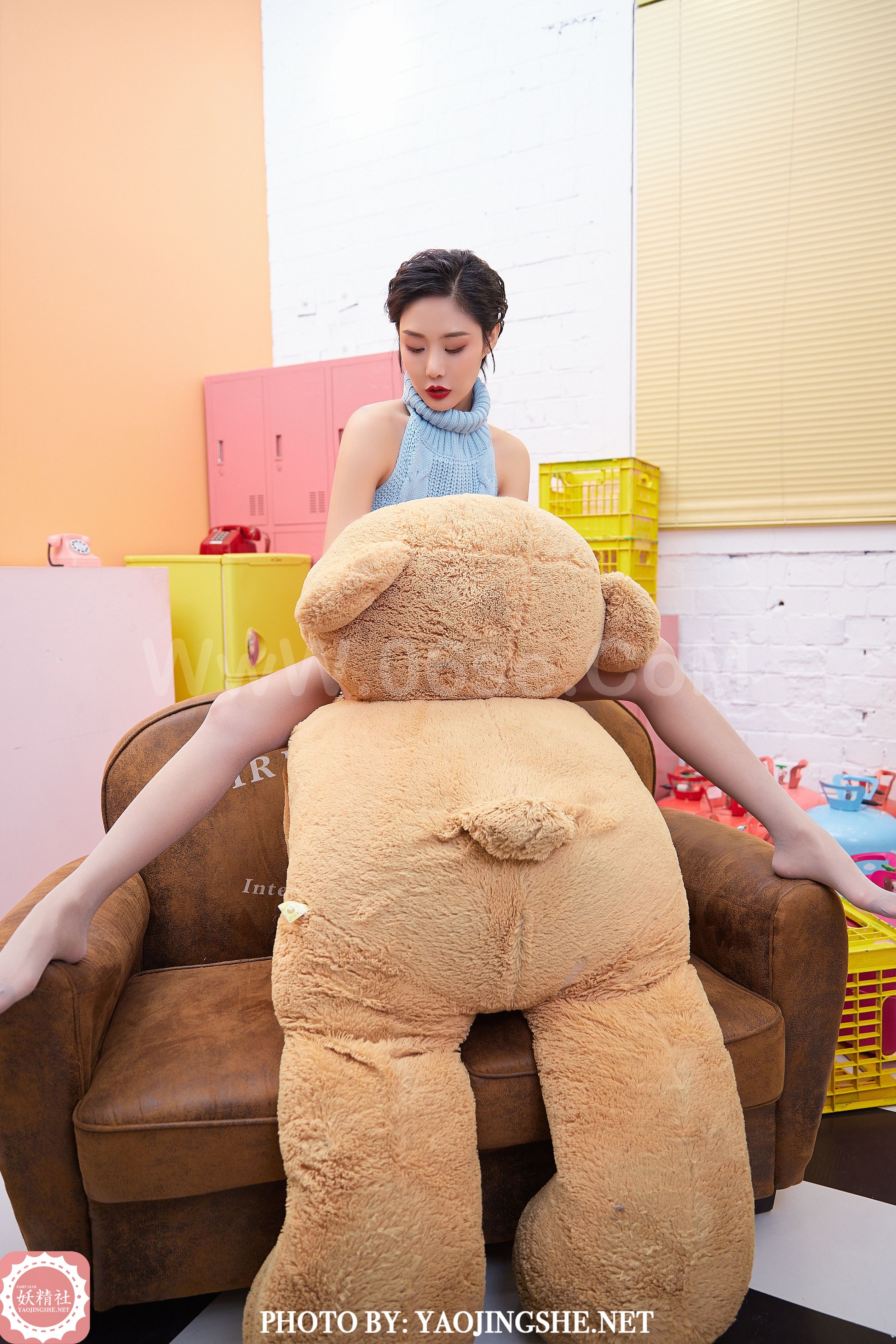 图片[9]-[YaoJingShe 妖精社] V2015《可可-洗衣房》[39P-300MB]-六色网