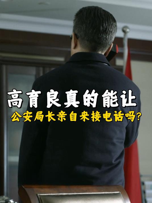 为什么高育良能让公安局长亲自接电话?