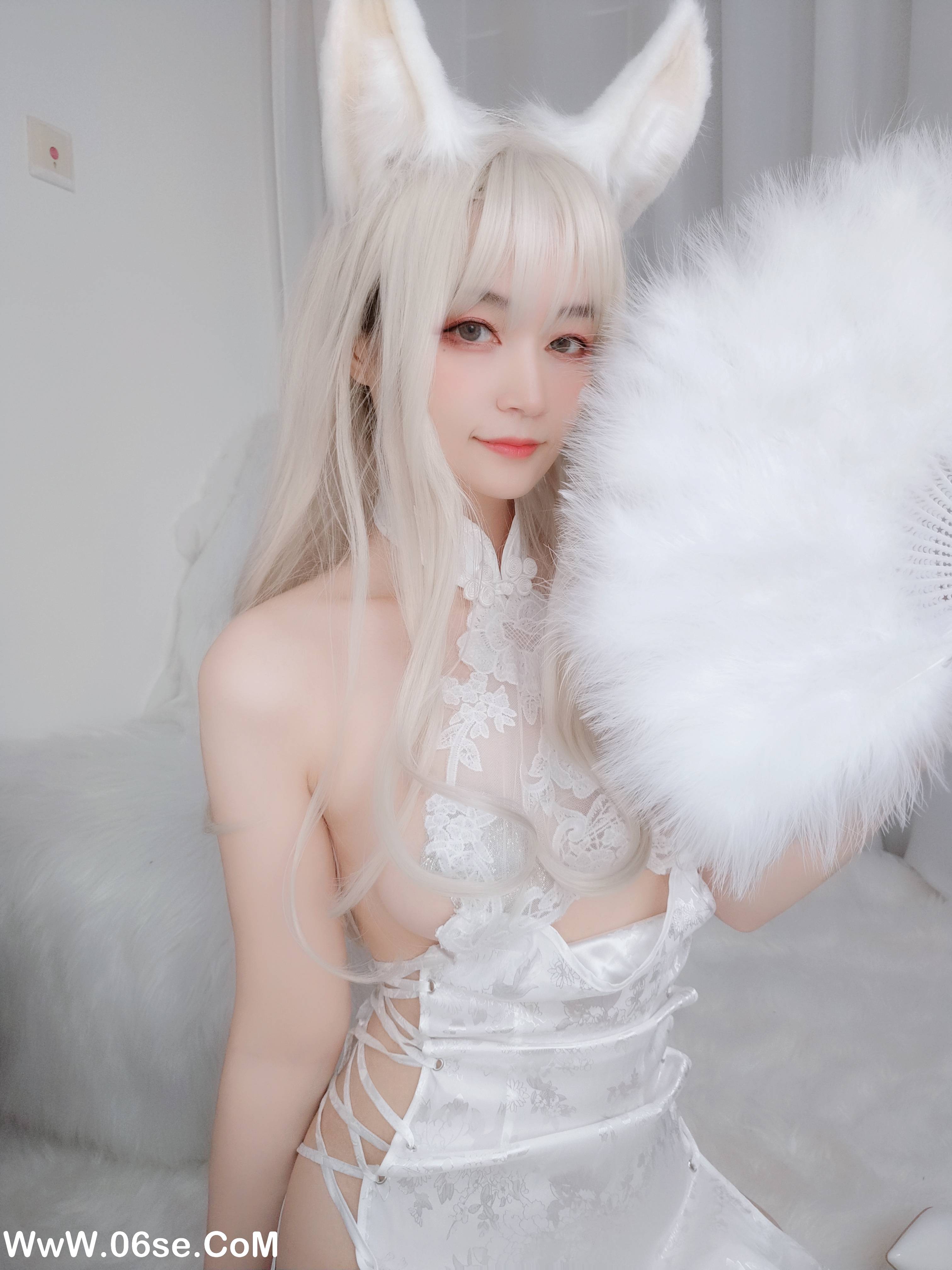 图片[90]-Coser小姐姐白银 NO.054 – 白兔[101P+6V683M]-六色网