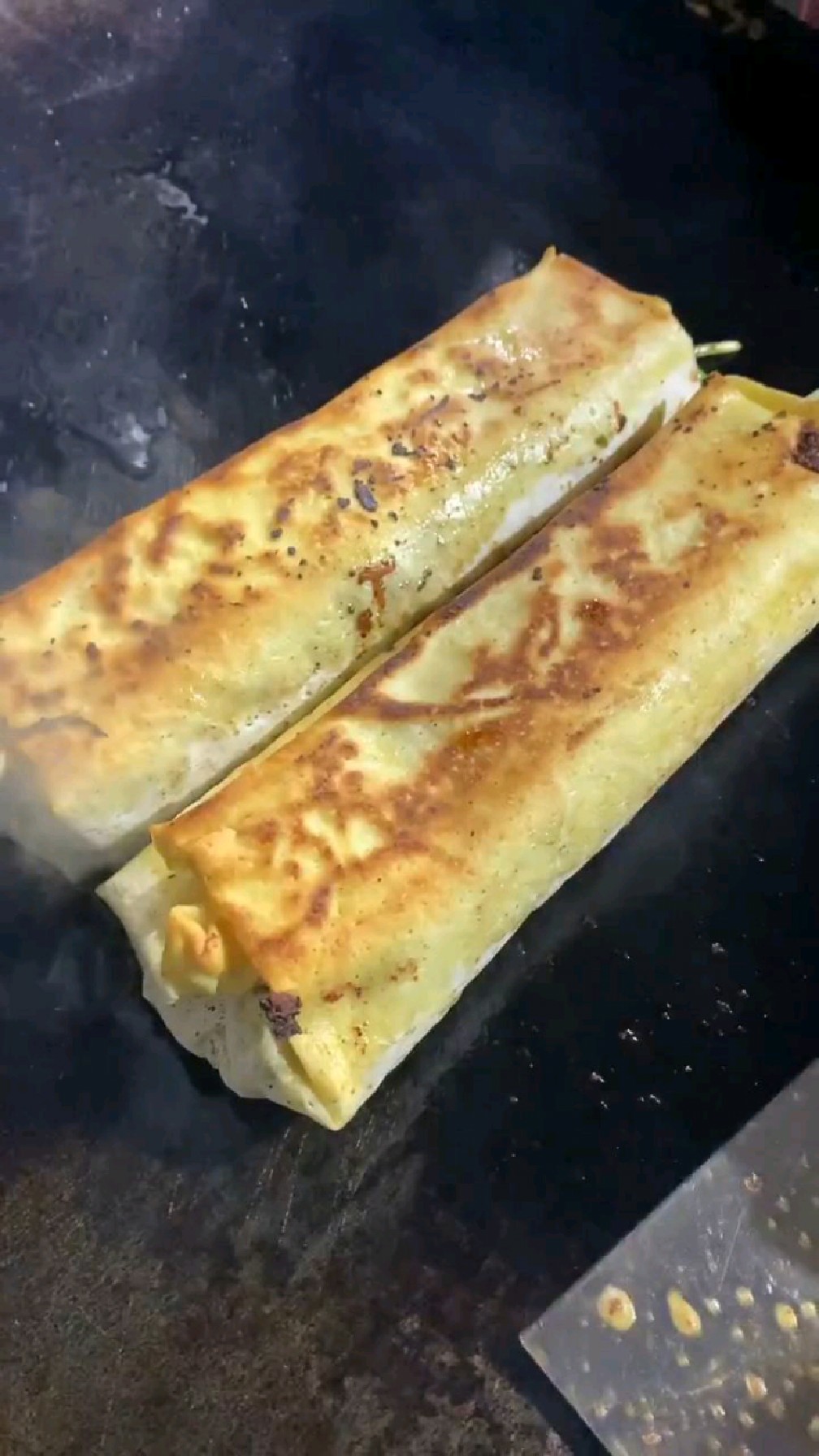 地方特色小吃,铁板烧,菜煎饼