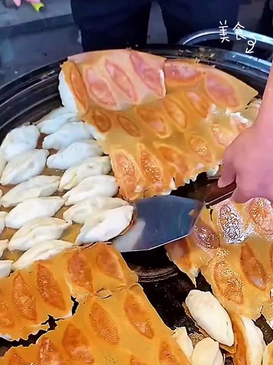 水煎饺这样做嘎嘎香