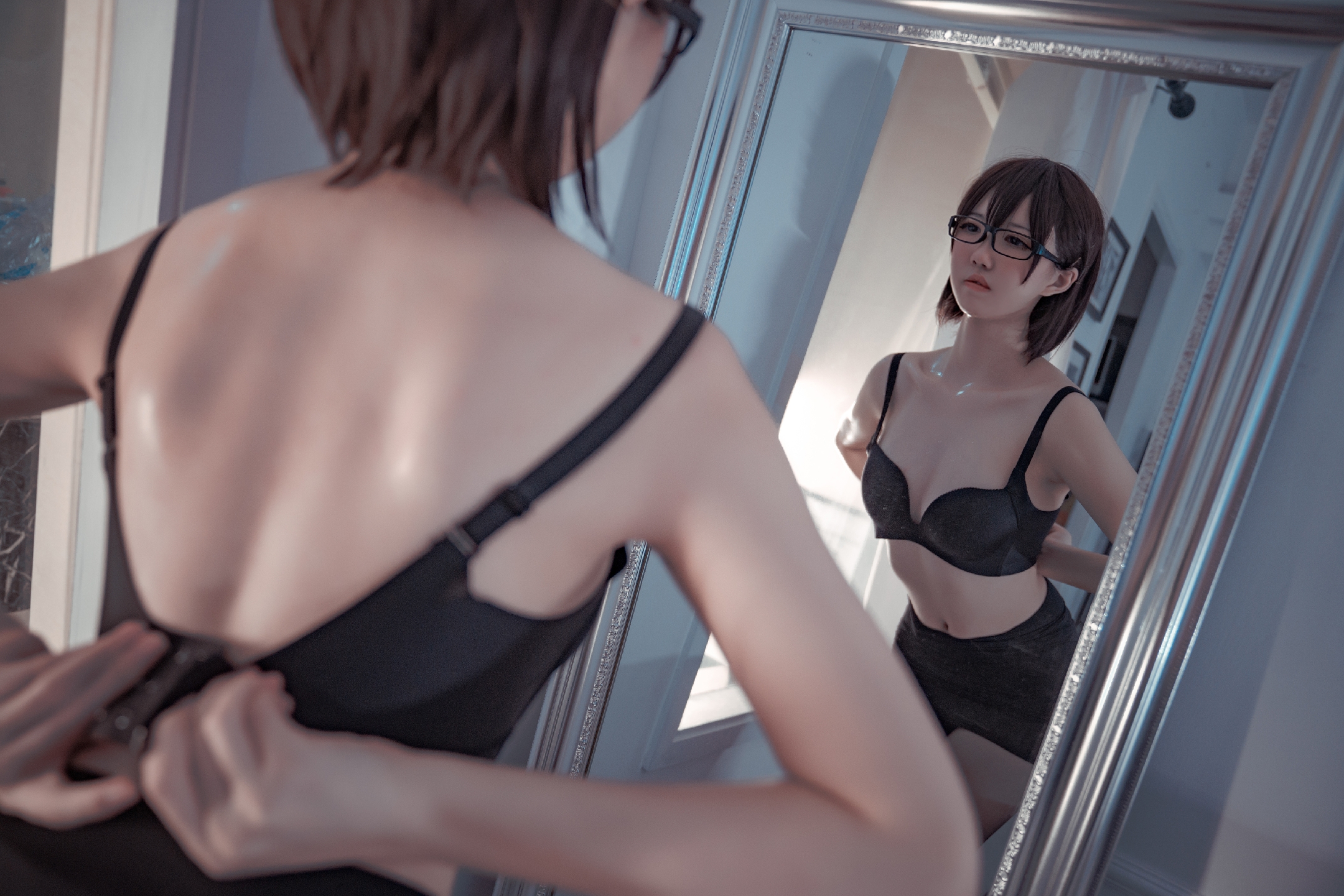 图片[16]-阿薰kaOri NO.002 – 黑丝OL[45P188M]-六色网