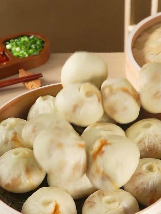 手工老面小笼包 好吃又营养 配料表干净 土猪肉更好吃