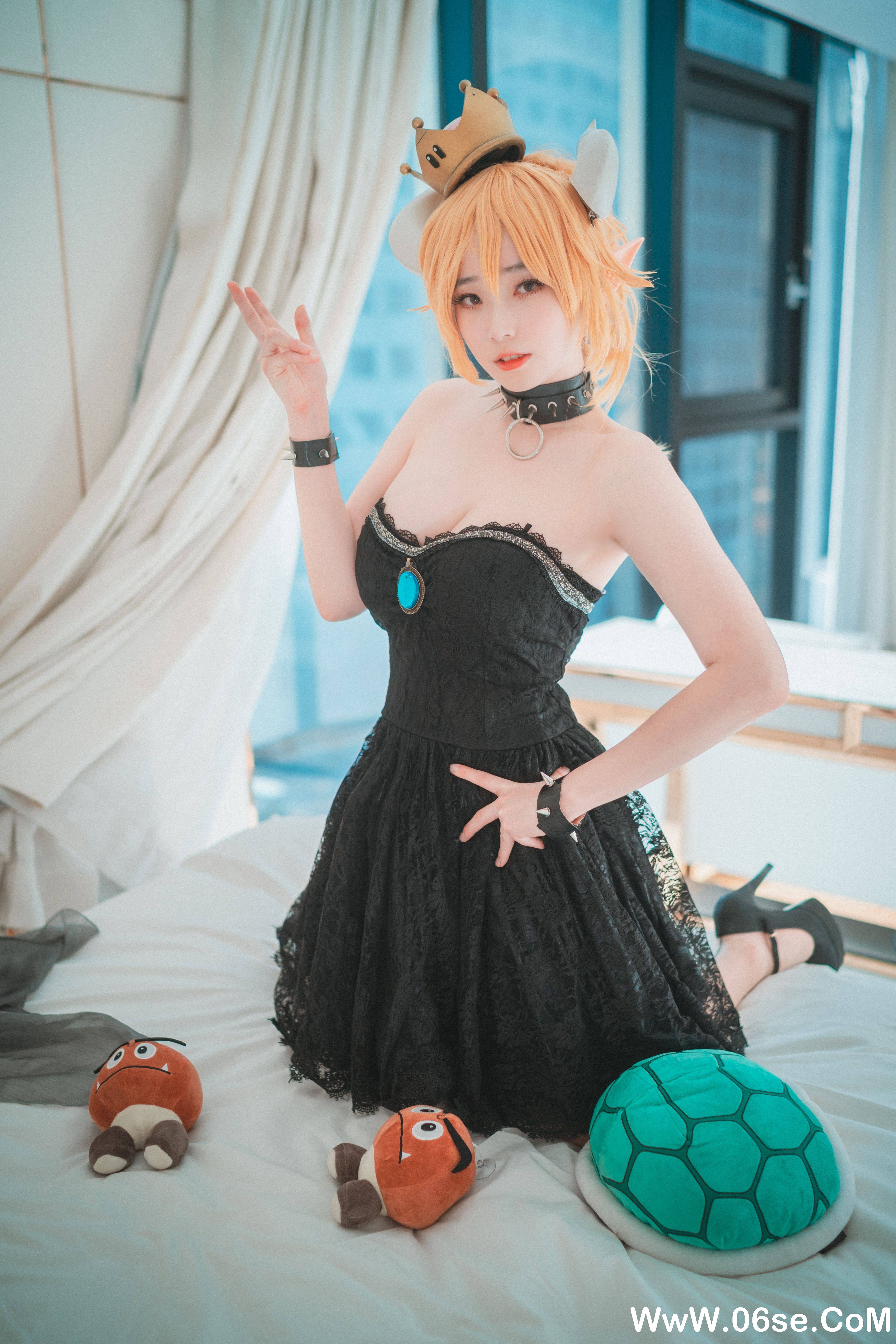 图片[6]-DJAWA – NO.044 Halloween with Bowsette [50P370M]-六色网