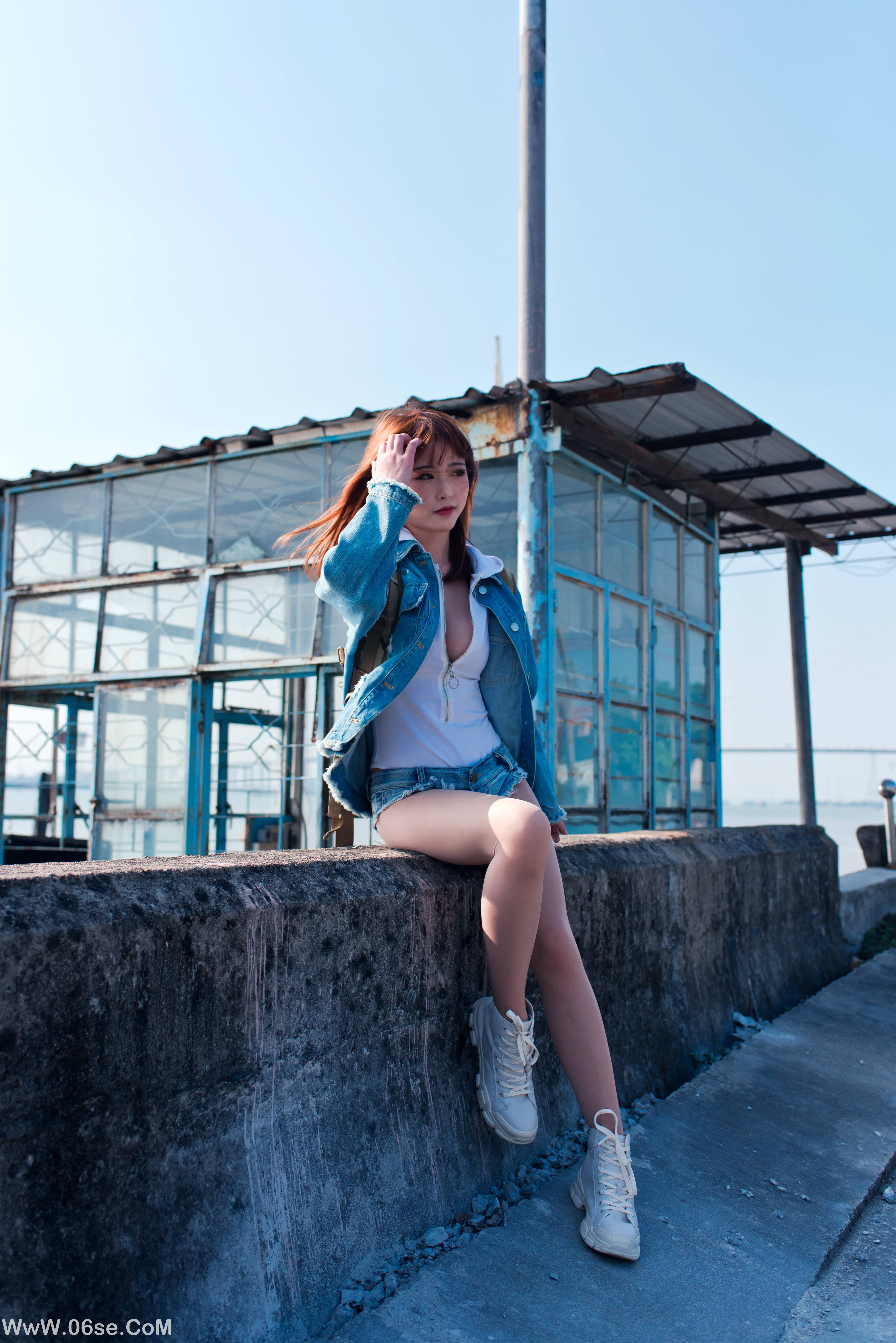 图片[92]-清水由乃 NO.003 御风街拍 轻水海鸥岛RS牛仔街拍 [413P2.81G]-六色网