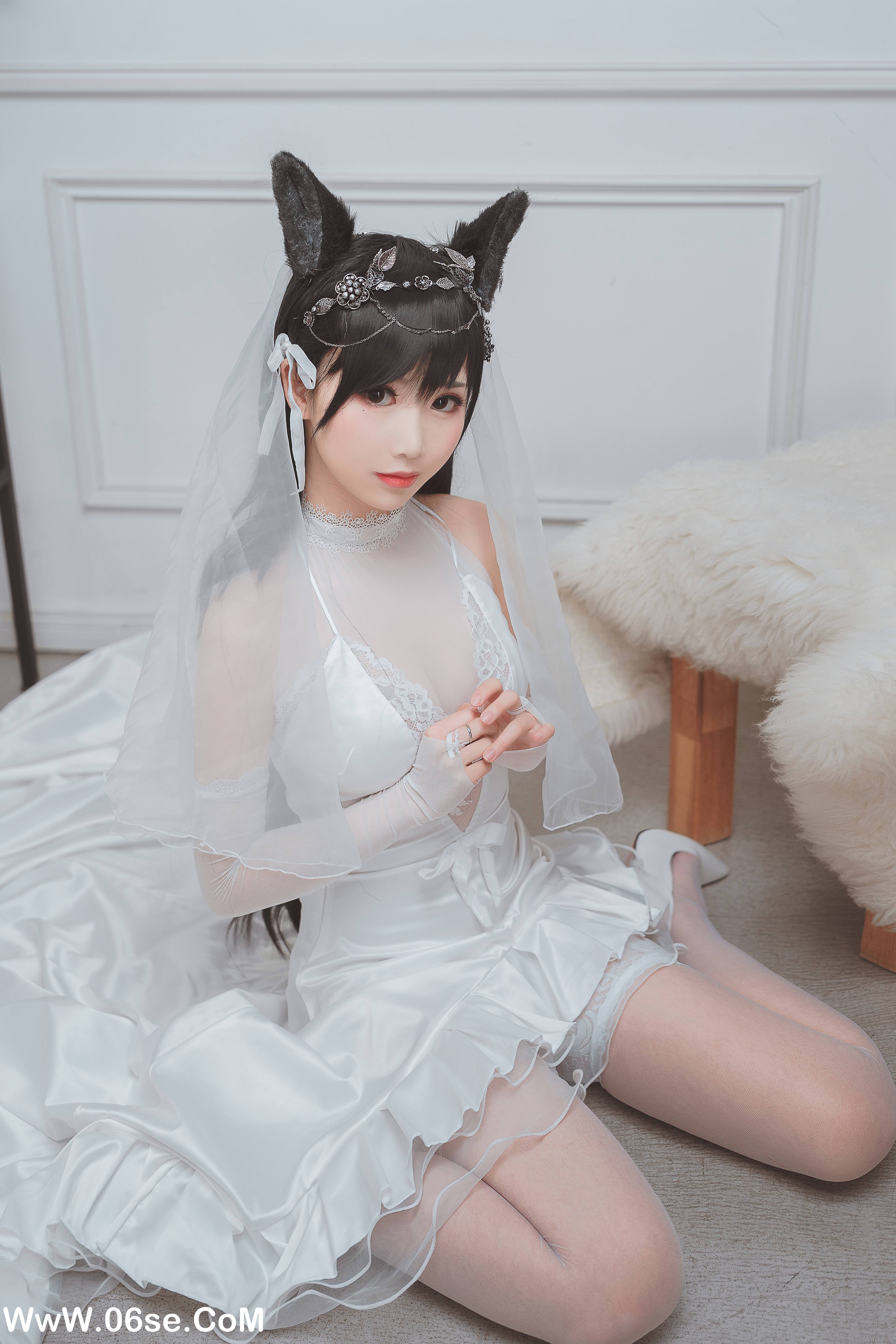 图片[15]-Coser面饼仙儿 NO.052 – 爱宕花嫁 [29P247M]-六色网