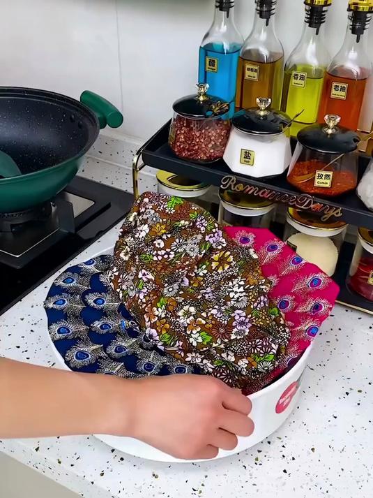 厨房帽防油烟超给力,颜值在线不勒头,炒菜不怕头发脏