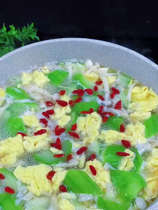 这道丝瓜汤你一定要学会简单又好喝