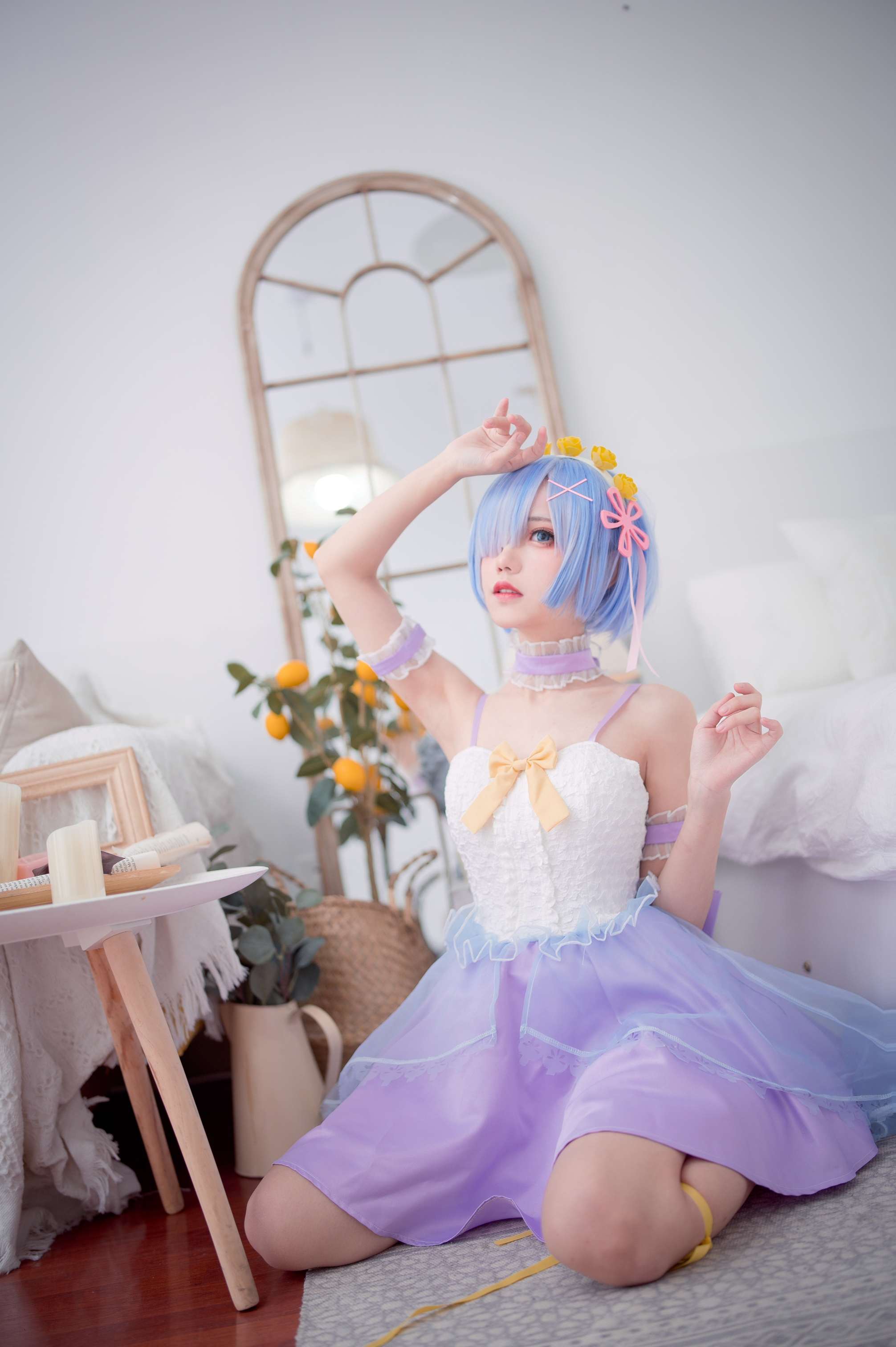 图片[3]-花柒hana NO.007 — 蕾姆CLEAR DRESS [15P34M]-六色网