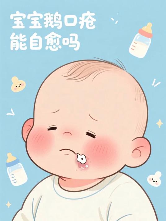 宝宝鹅口疮能自愈吗 #健康扬帆季#