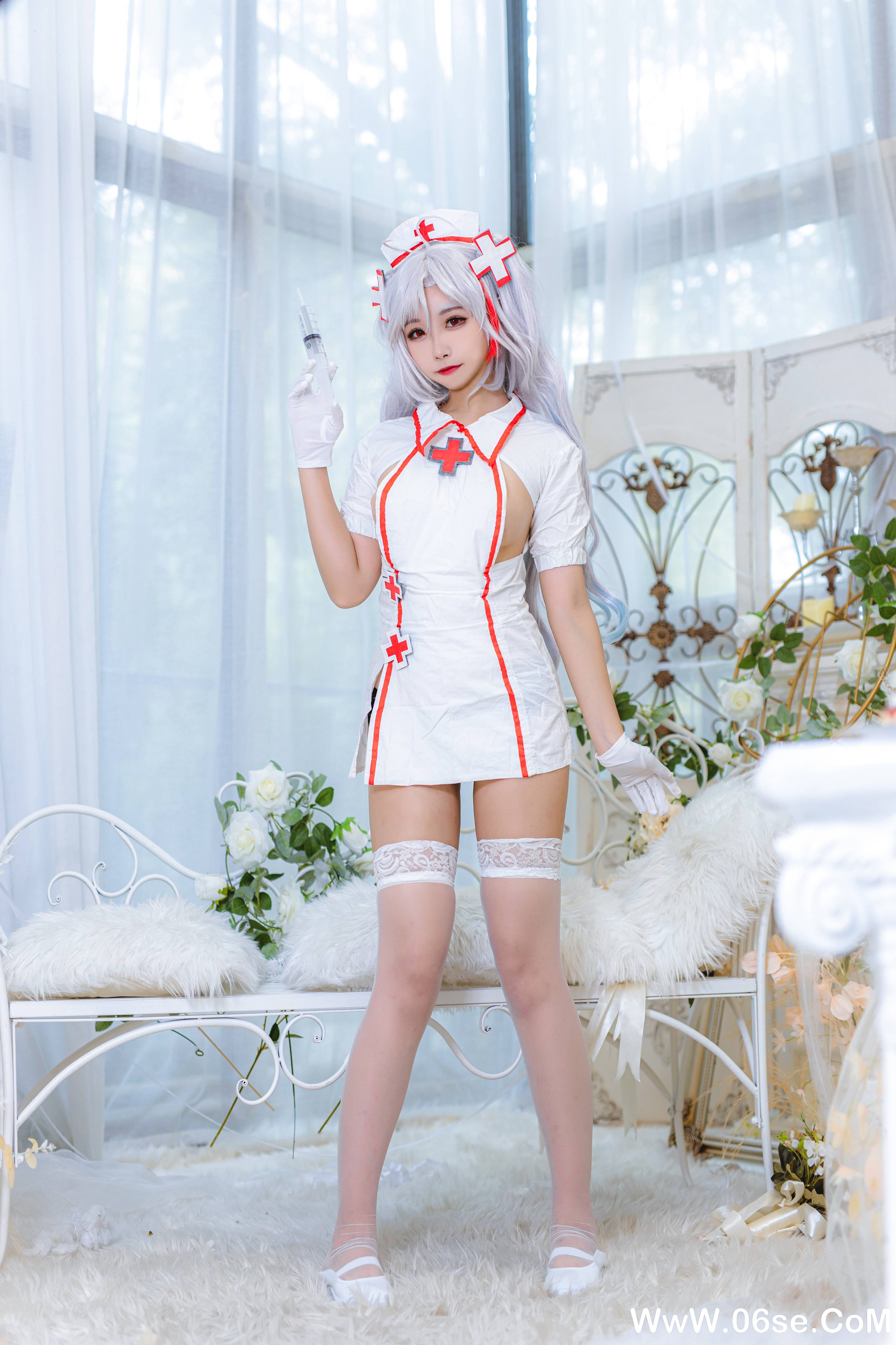 图片[12]-Momoko葵葵 NO.033 — 欧根之护士[21P128M]-六色网