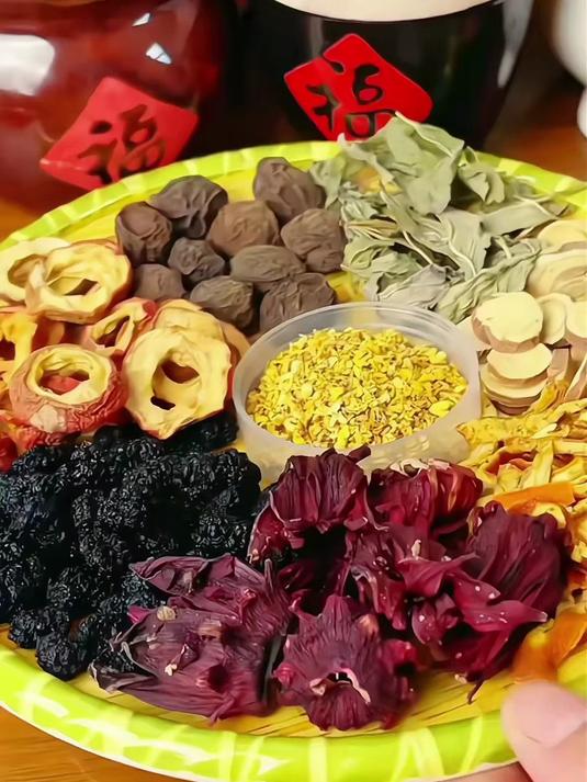 这个夏天来一杯酸梅汤,真的太幸福了!